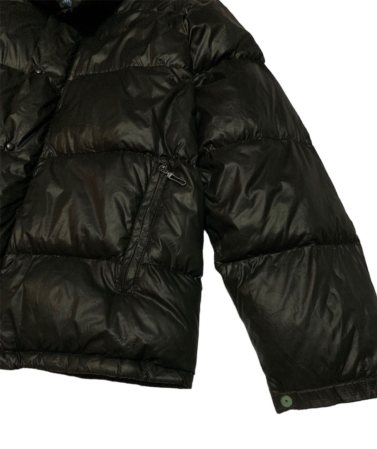 Vintage Moncler Grenoble Puffer Black Jacket - 7