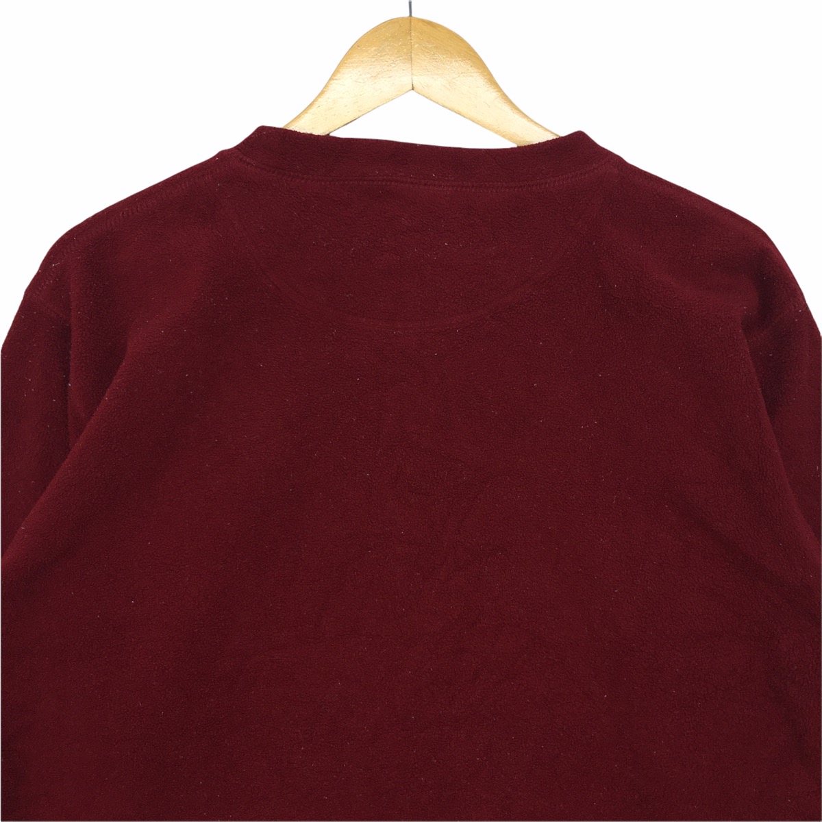 Vtg CONVERSE USA Jack Purcell Red Fleece Sweatshirt Sweater - 6