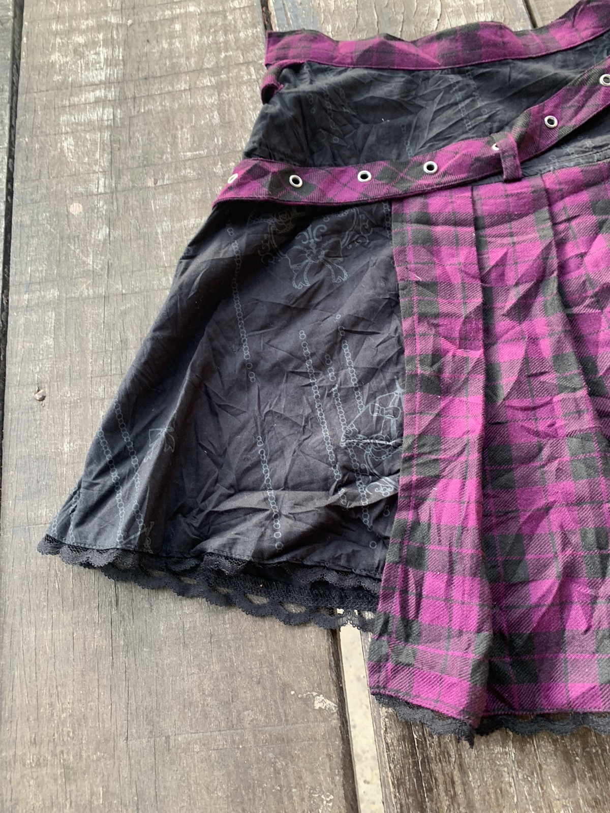 Rare - steals💥 Blood storm Mini skirt design mad punk - 7