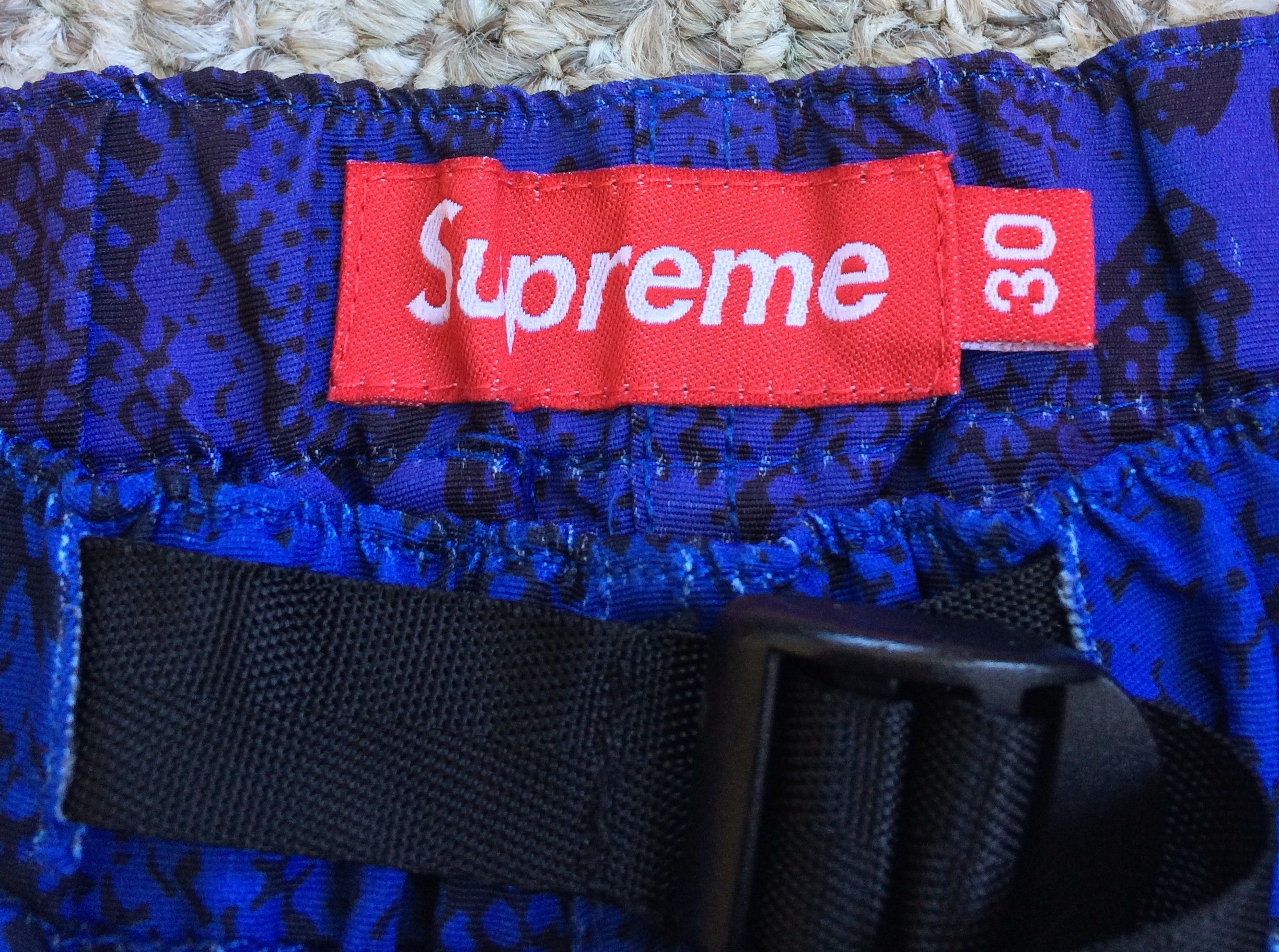 S/S 2012 Supreme Snakeskin Belted Shorts - 3