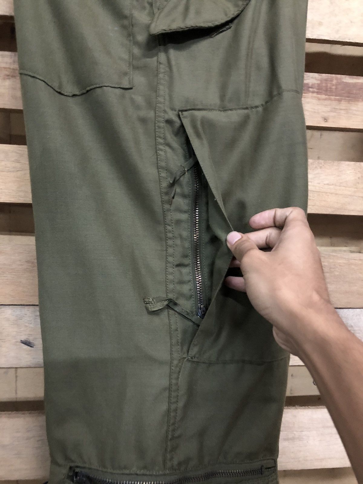 Military - Vintage 90s Army Trousers OG-106 Cargo Rare Design - 8