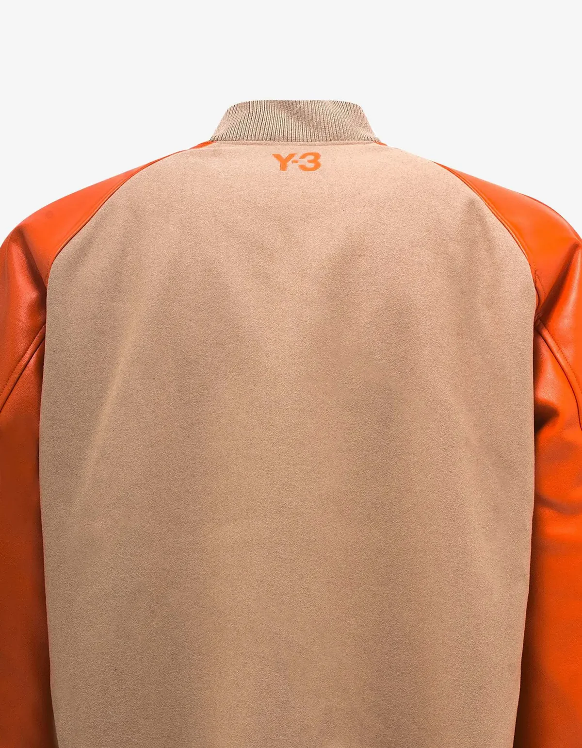 adidas Y-3 Classic Varsity Bomber Jacket in Tech Earth F16 / Orange - 3