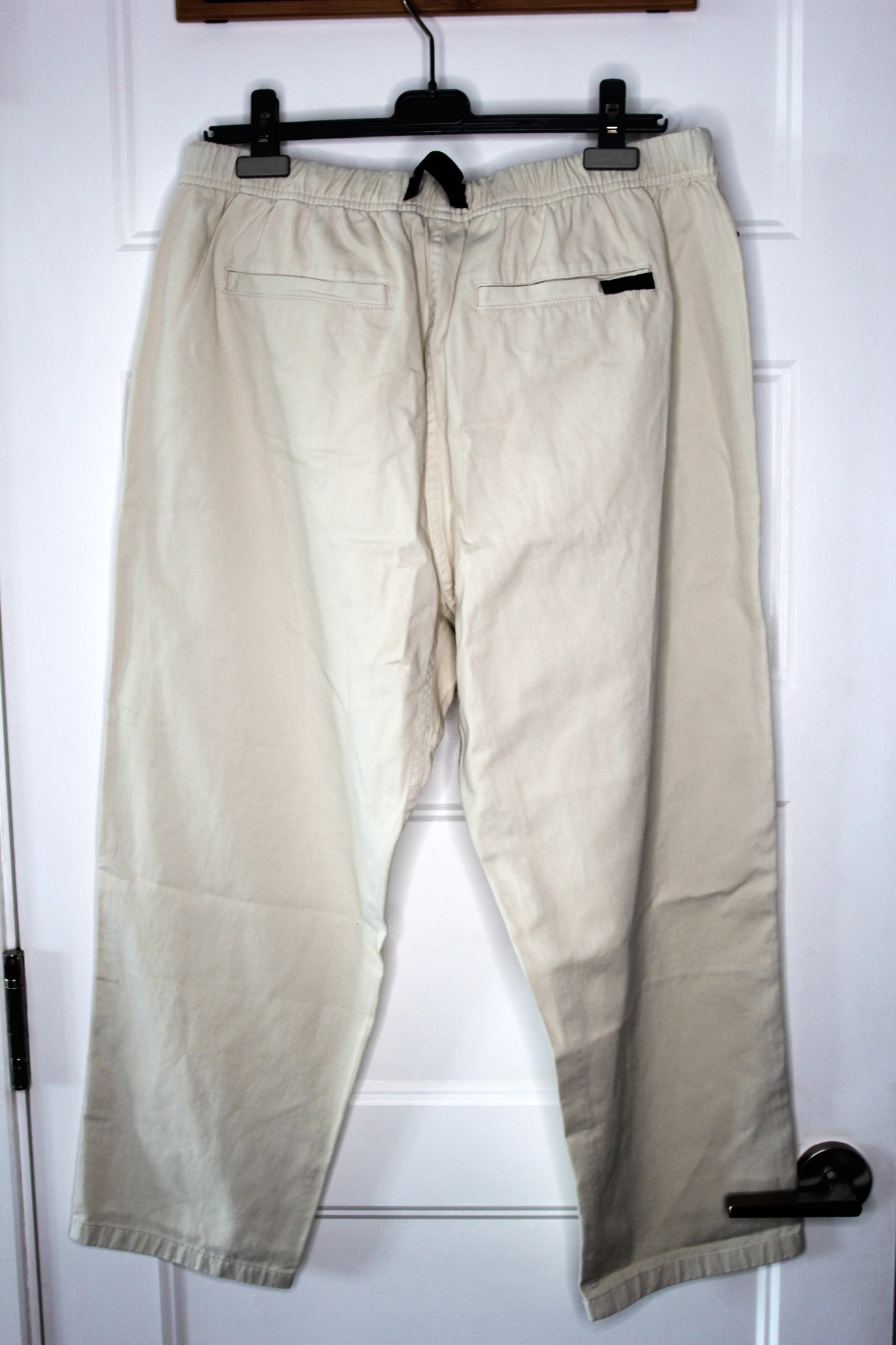 BNWT SS23 GRAMICCI LOOSE TAPERED PANTS OFF WHITE S - 3