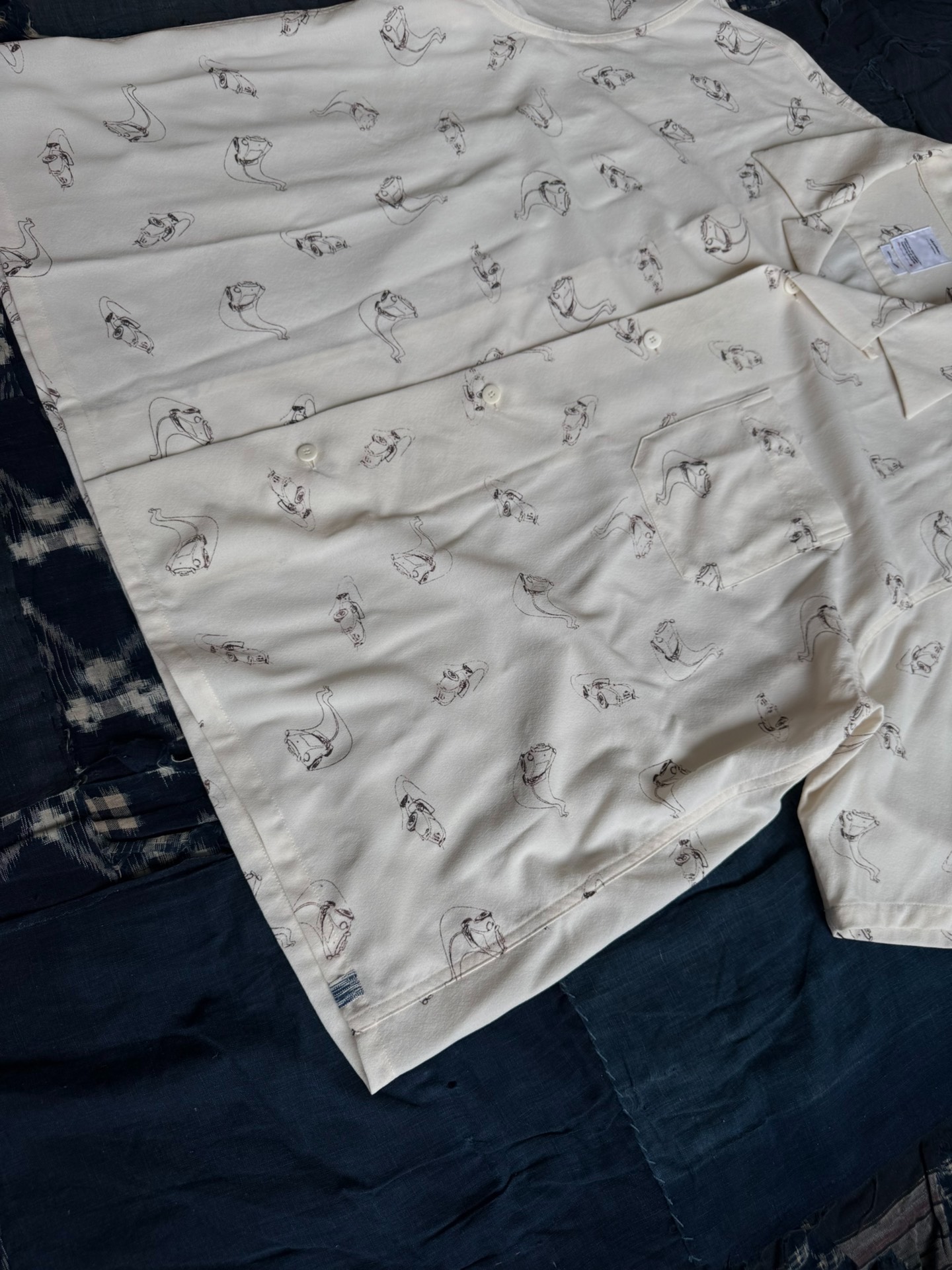 visvim VISVIM 22SS HARMON SHIRT S/S ROADSTER short sleeve