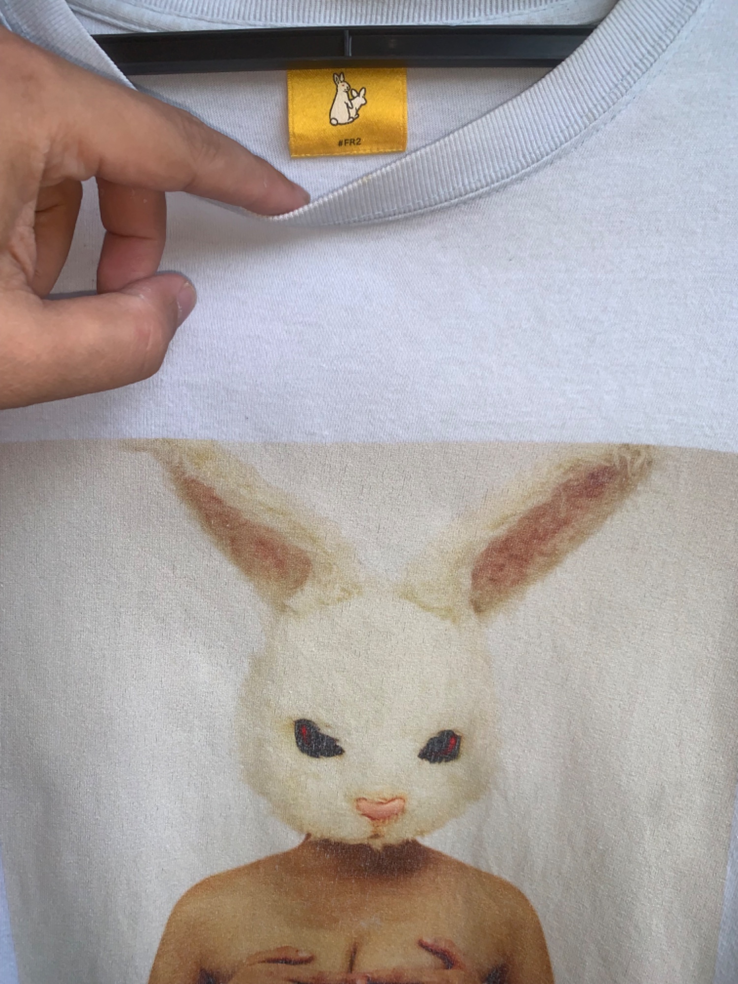 Other Designers FR2 Fucking Rabbits Naked Sexy Girl Photo Shirt