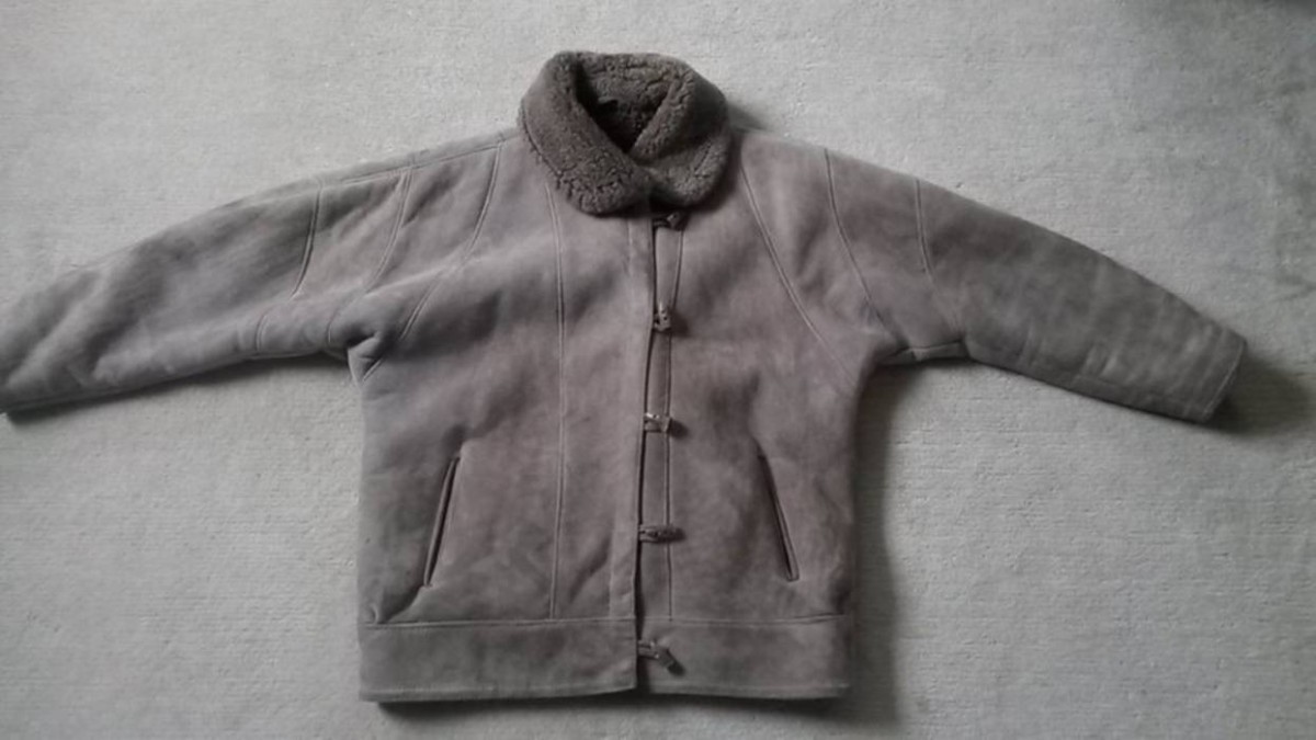 Vintage - 100% Real Lambskin Shearling / Jacket - 1