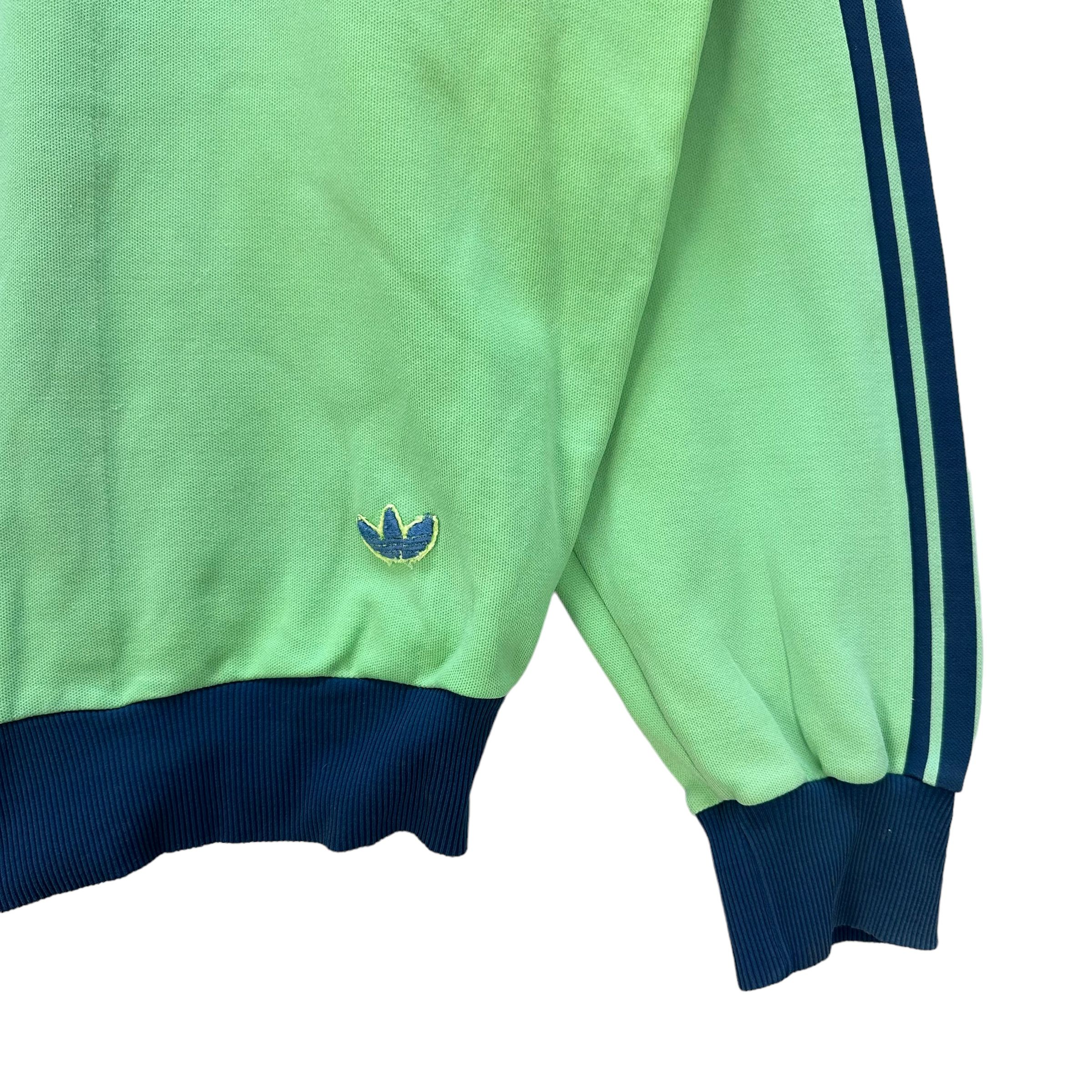 ADIDAS WEST GERMANY GREEN TRACK TOP JACKET #8817-028 - 7