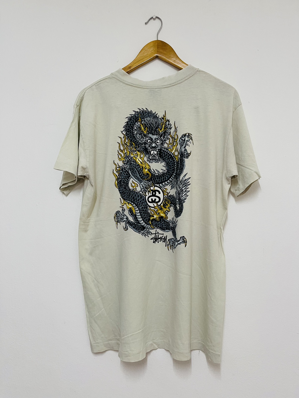 Vintage - Vintage 90’s Stussy Clothing “ Dragon Streetwear T-Shirt St1 - 2