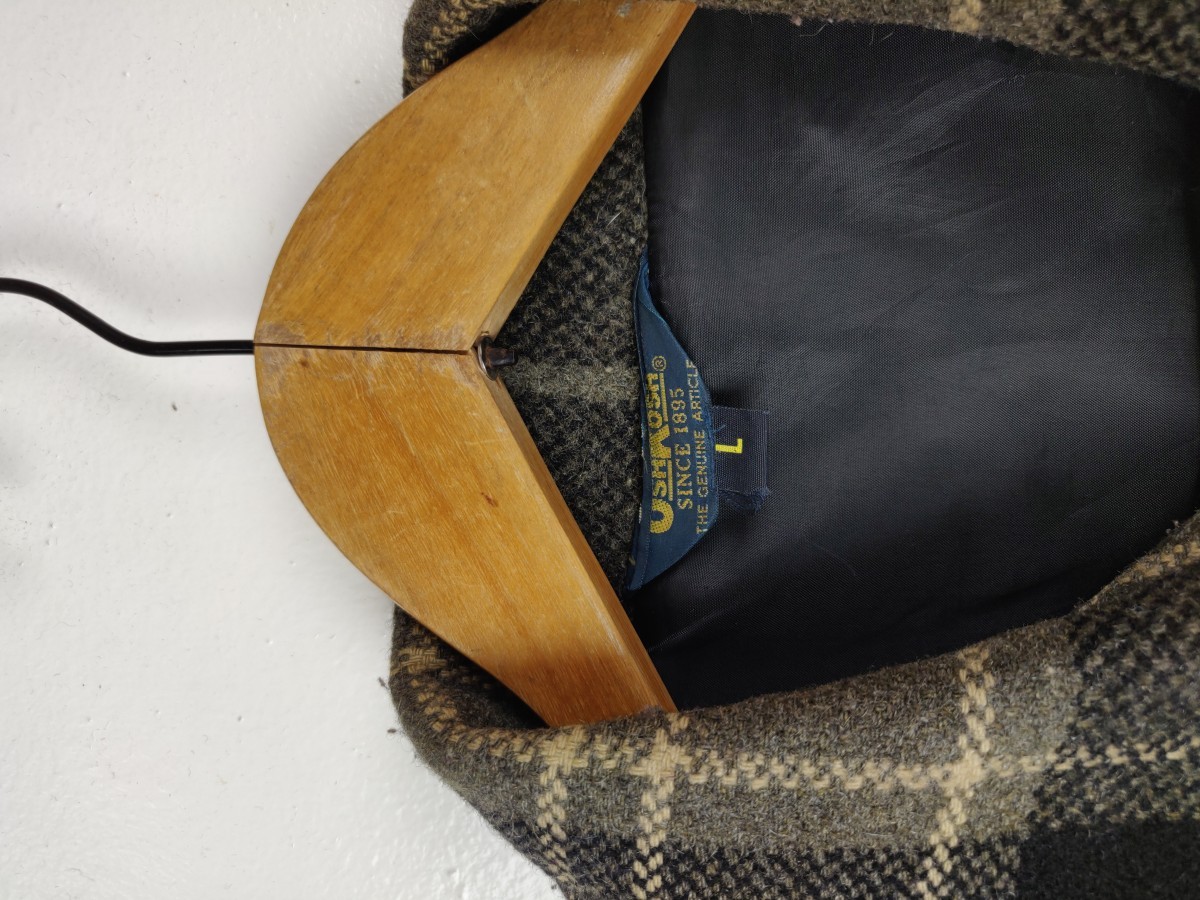 Casual Jacket - Genuine Article Checked Jacket Zipper Coat - 9