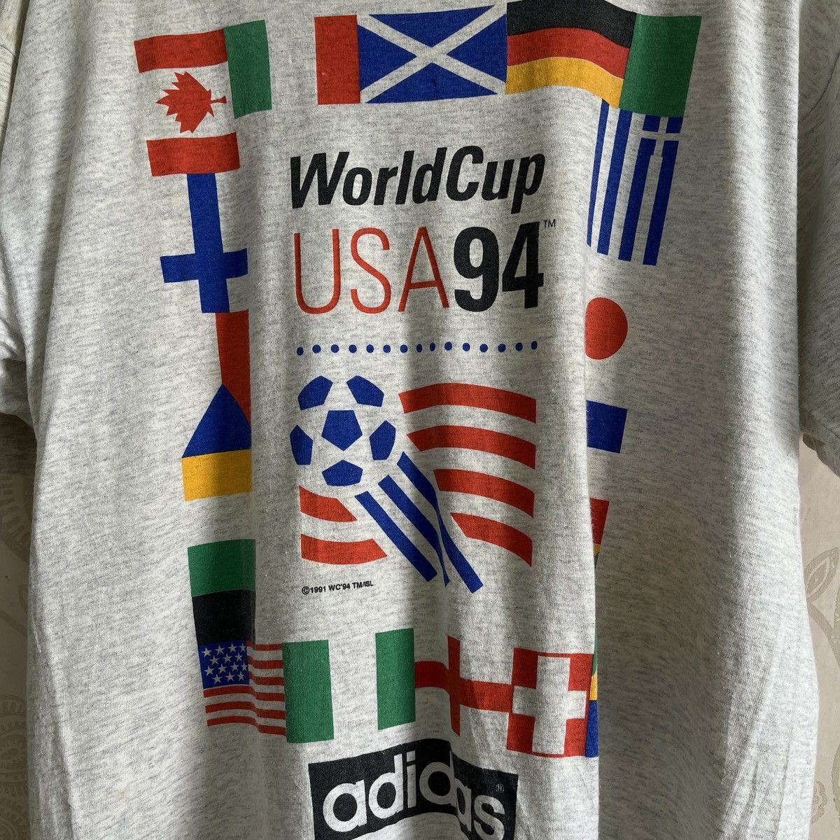 Vintage World Cup USA 94 TShirt Single Stitch - 9