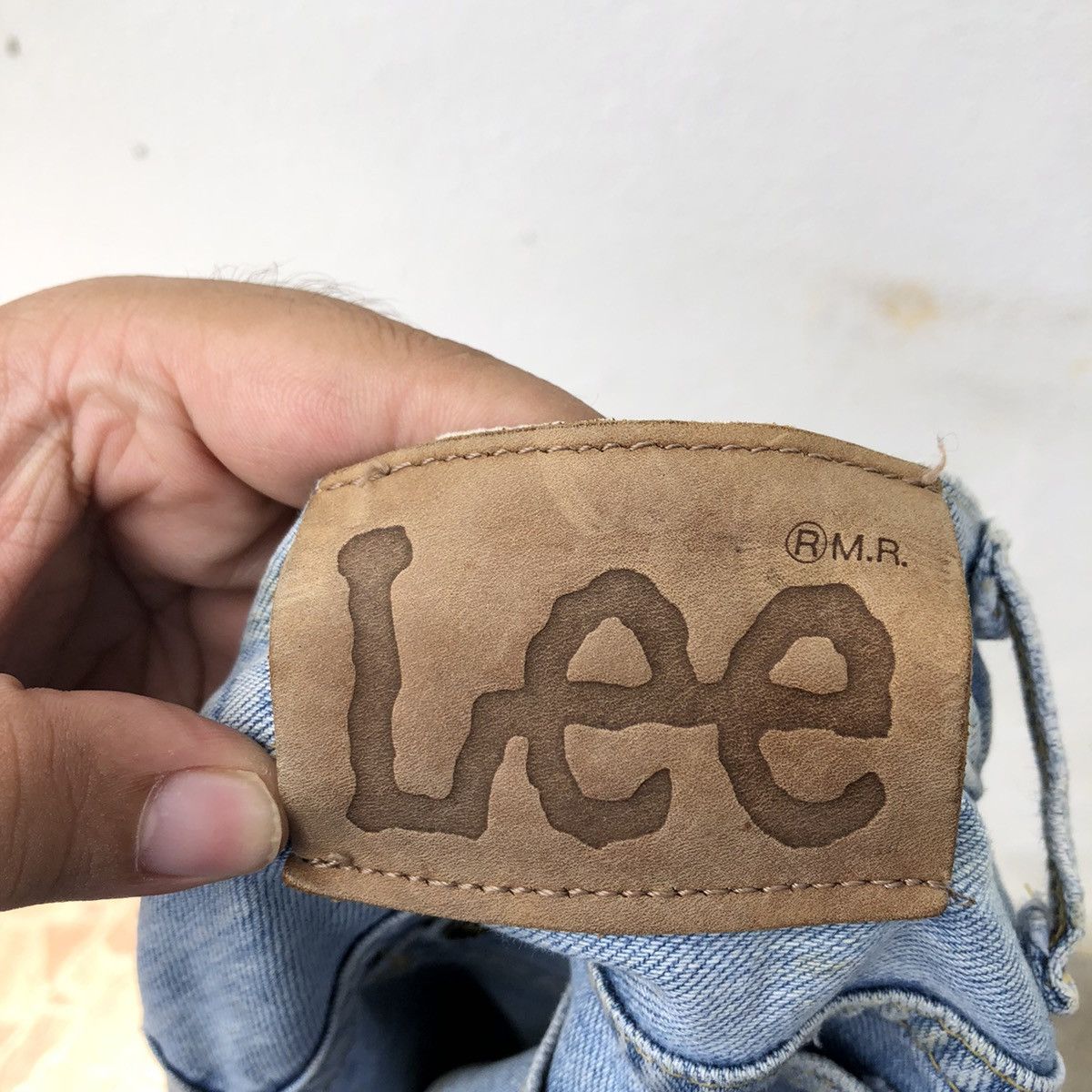 VINTAGE LEE RIDERS DISTRESSED DENIM - 13