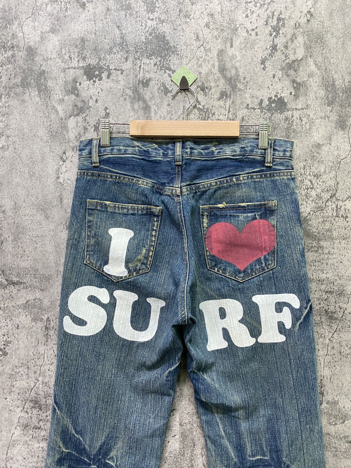 Japanese Brand - Japan POINT LOMA Surf Style Rare Design Denim - 10