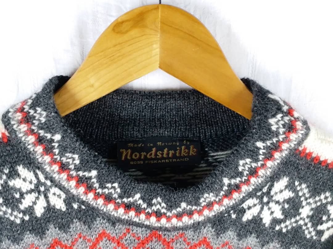 Craftsman - Awesome Knitwear Nordstrikk Art Design Sz M Norway - 6