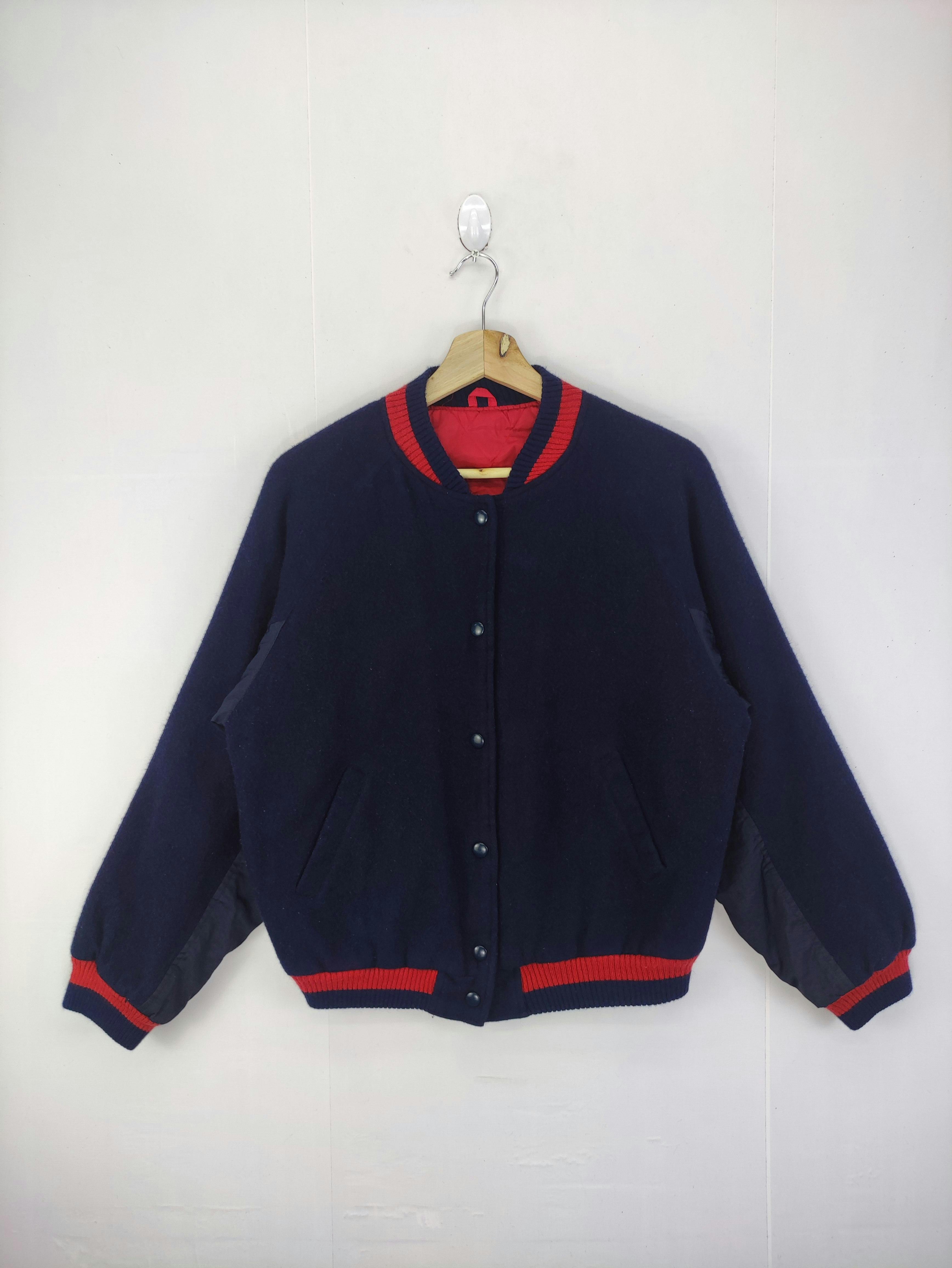 Vintage JP Club Wool Jacket Snap Button - 1
