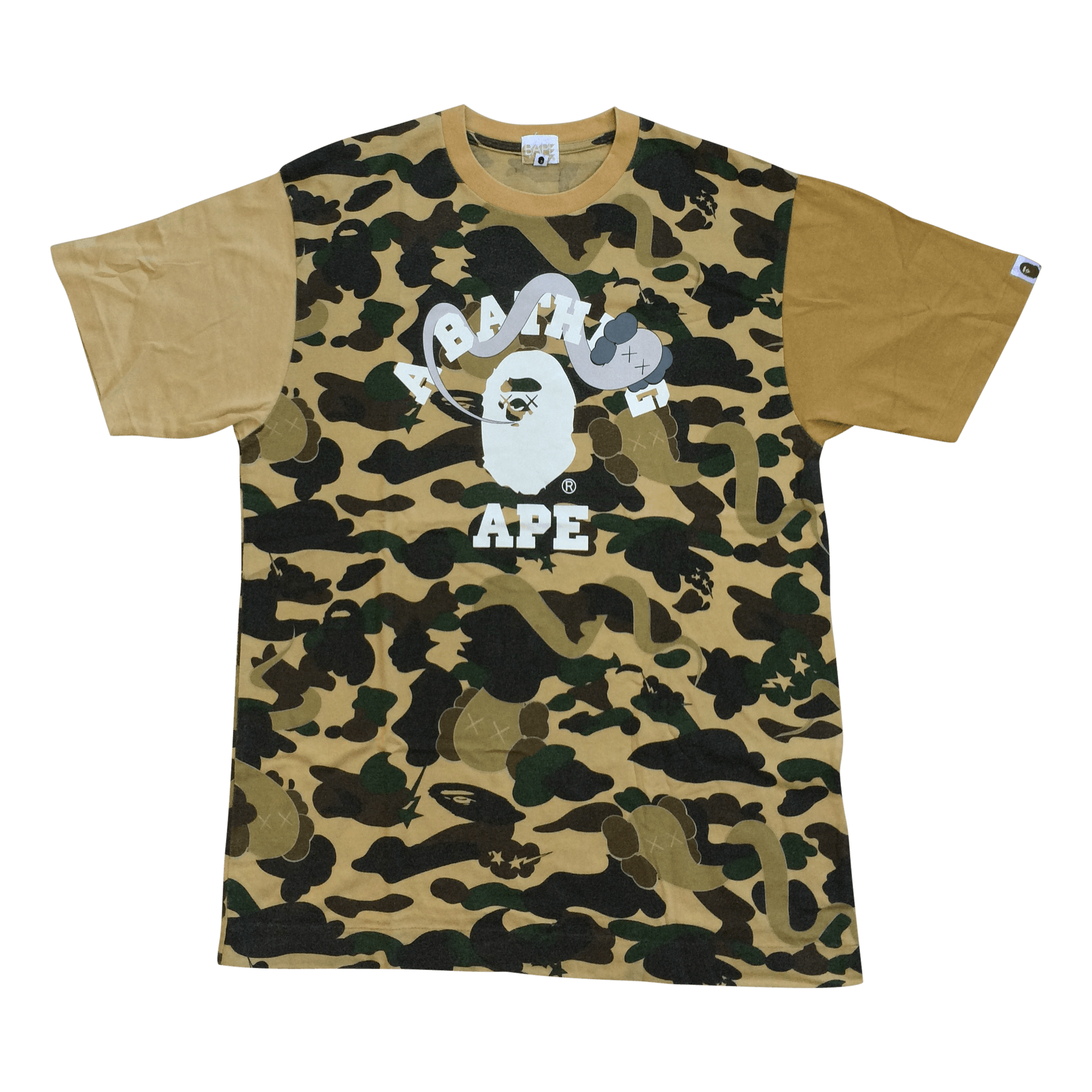 F/W 2005 Bape x Kaws 1st Camo Tee - 1