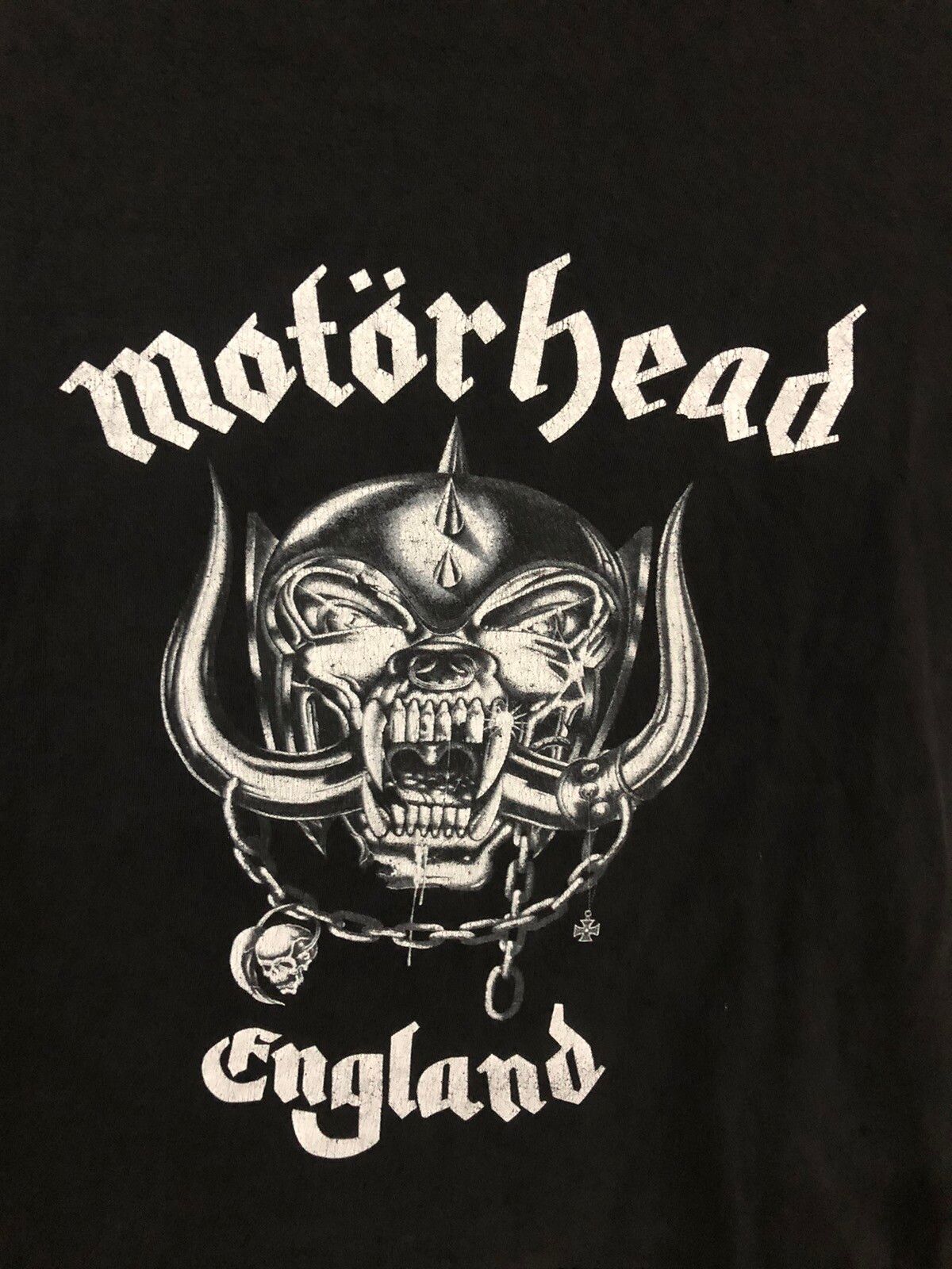 Band Tees - Motörhead England Skull Sleeveless - 4