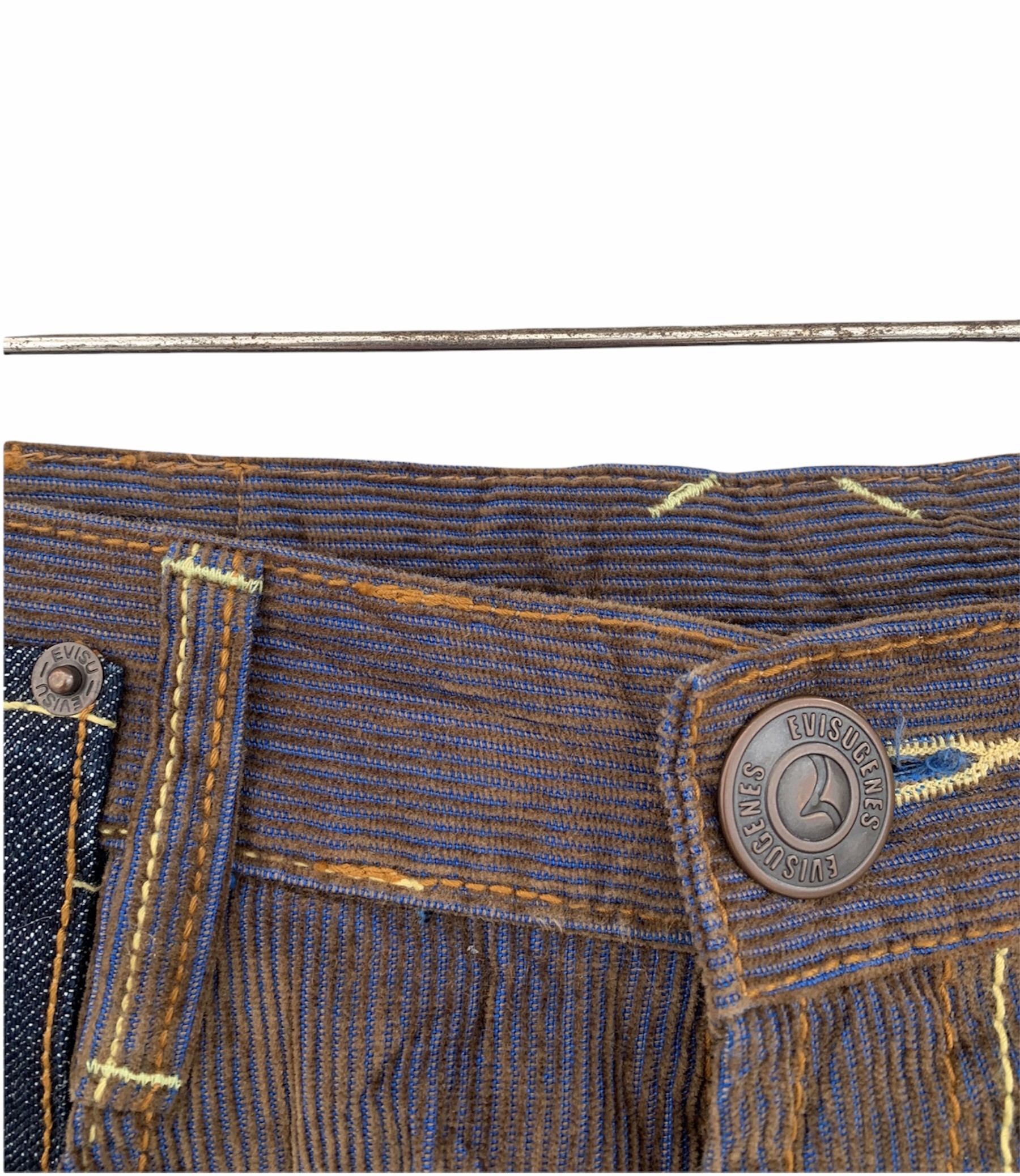 Evisu - Vintage Evisu Genes Curduroy Spellout Pant - 6