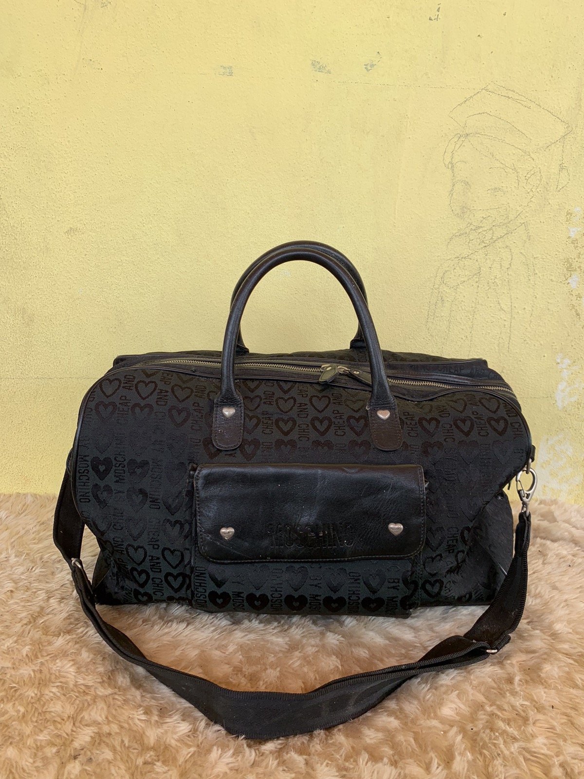 Authentic MOSCHINO Travel/Duffle Bag - 1