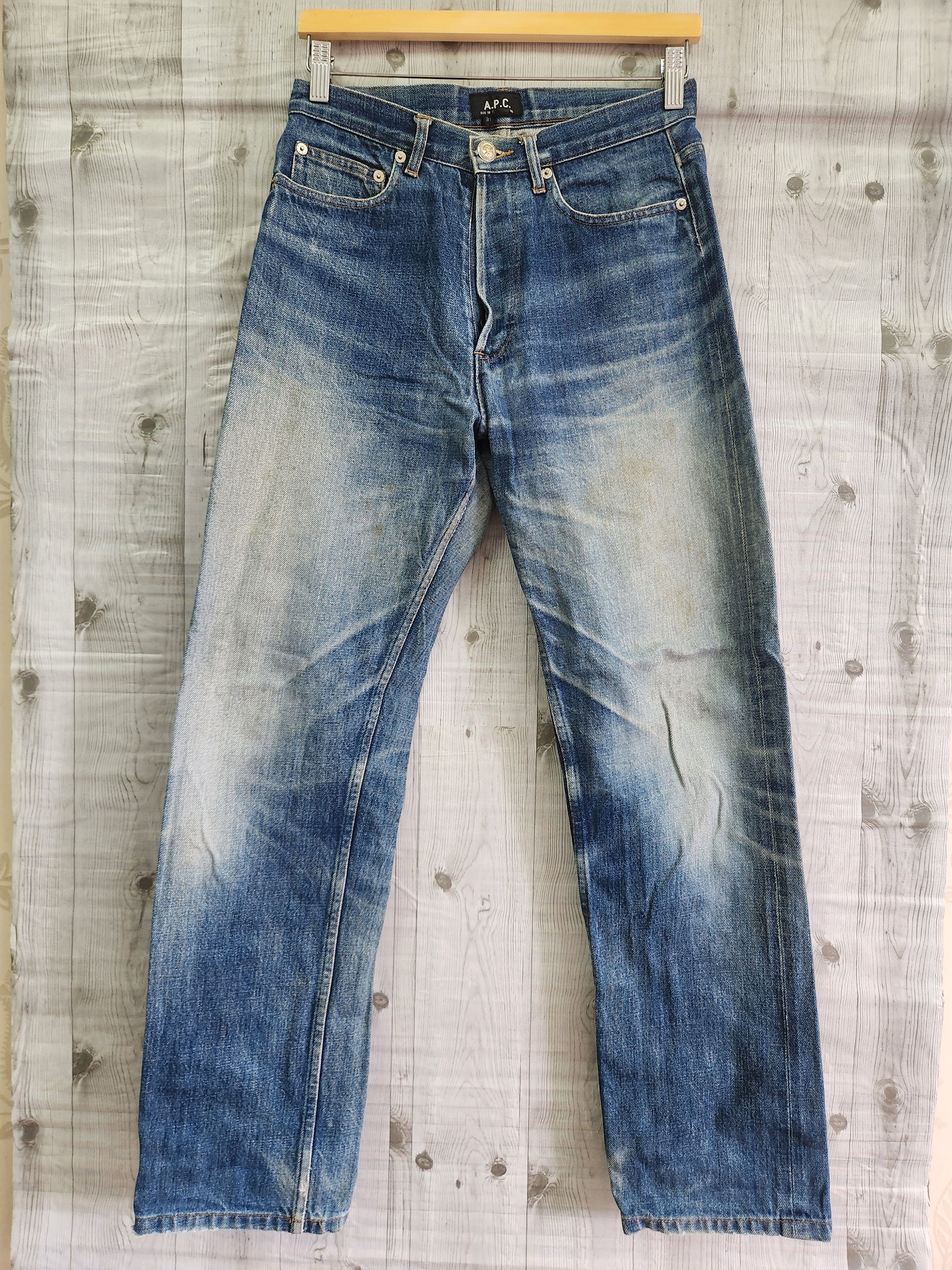 Vintage A.P.C. Redline Selvedge Denim Japan Jeans - 1