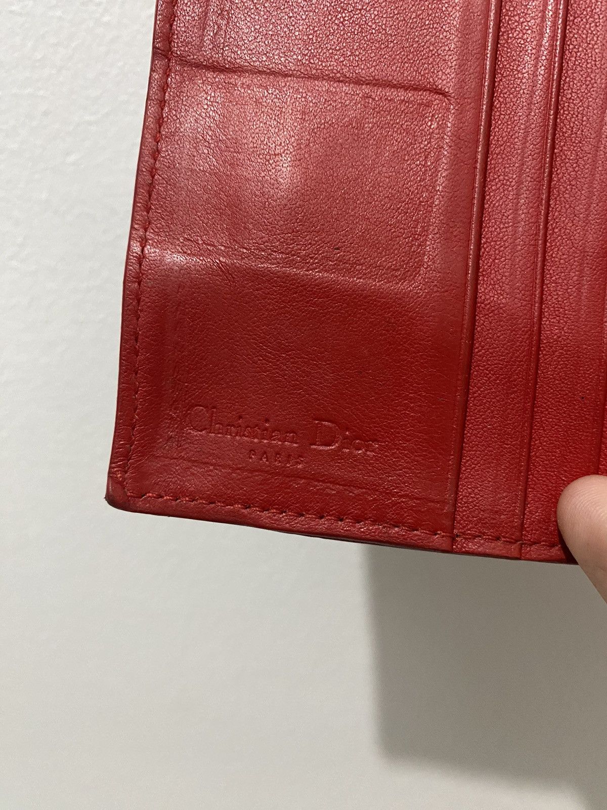 Christian Dior Monogram Patent Leather Small Bi-fold Wallet - 4