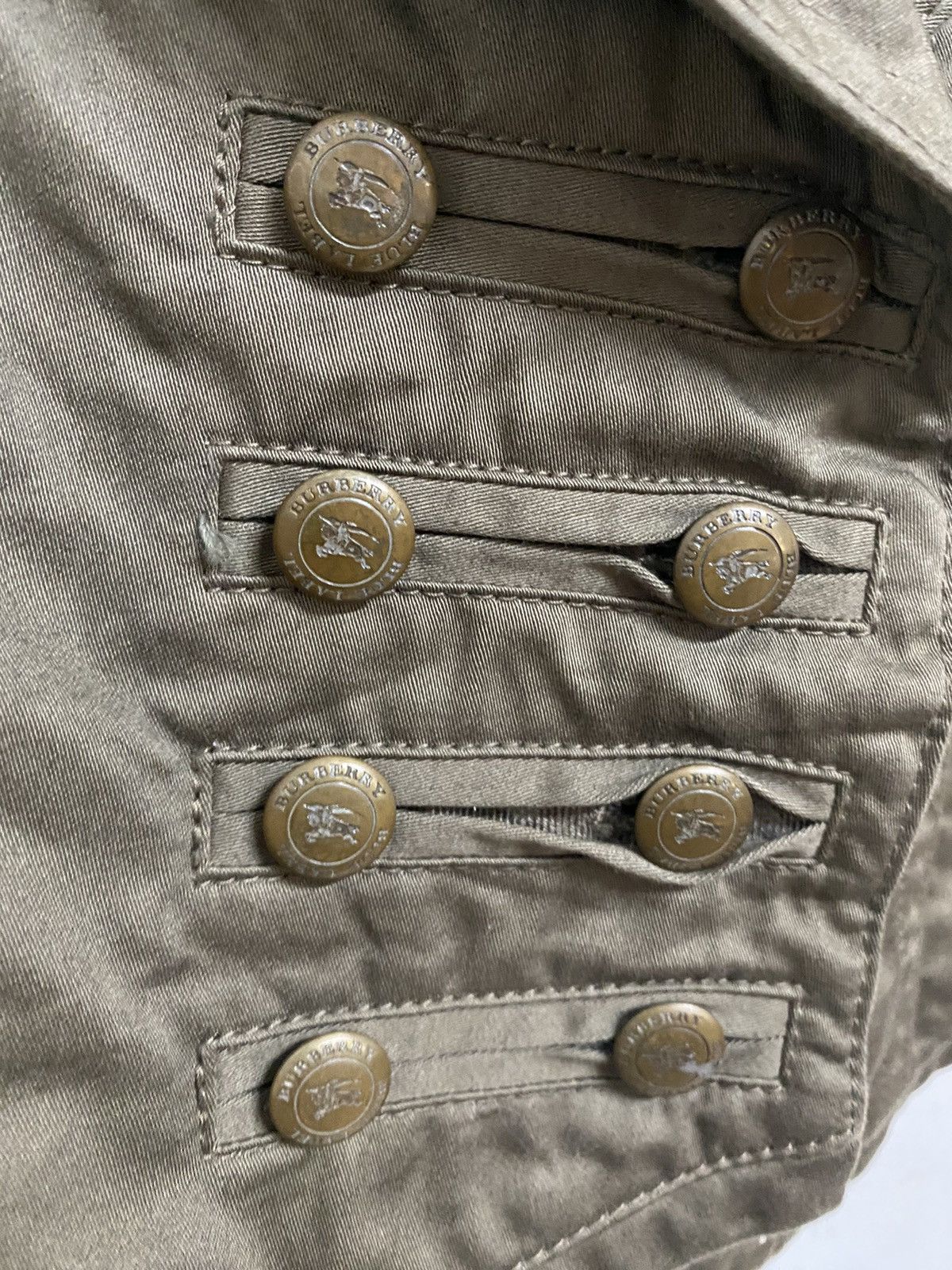 Burberry Blue Label Nova Check Vest Jacket Size 38 - 4