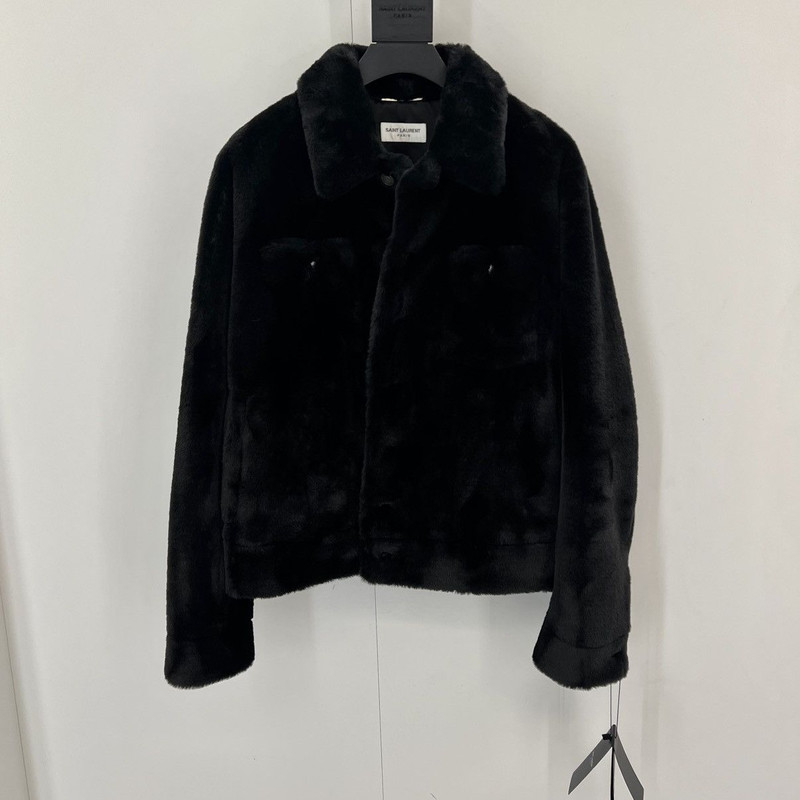 Saint Laurent Fur Jacket - 1