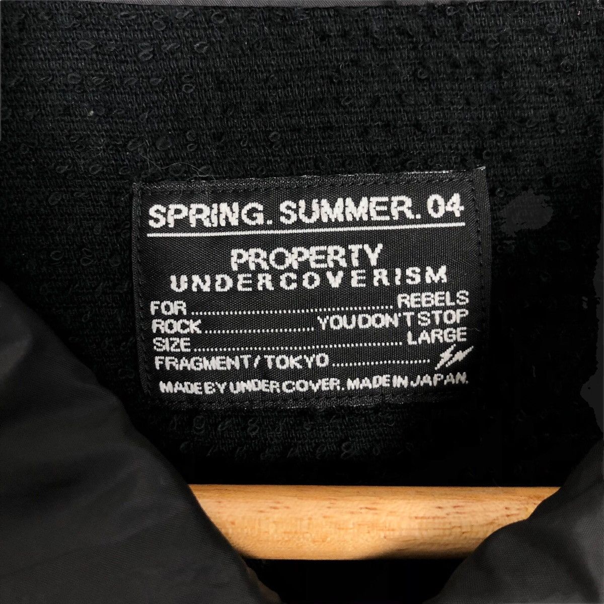 Undercover X Fragment Design SS04 Fleece Button Up Shirt - 13