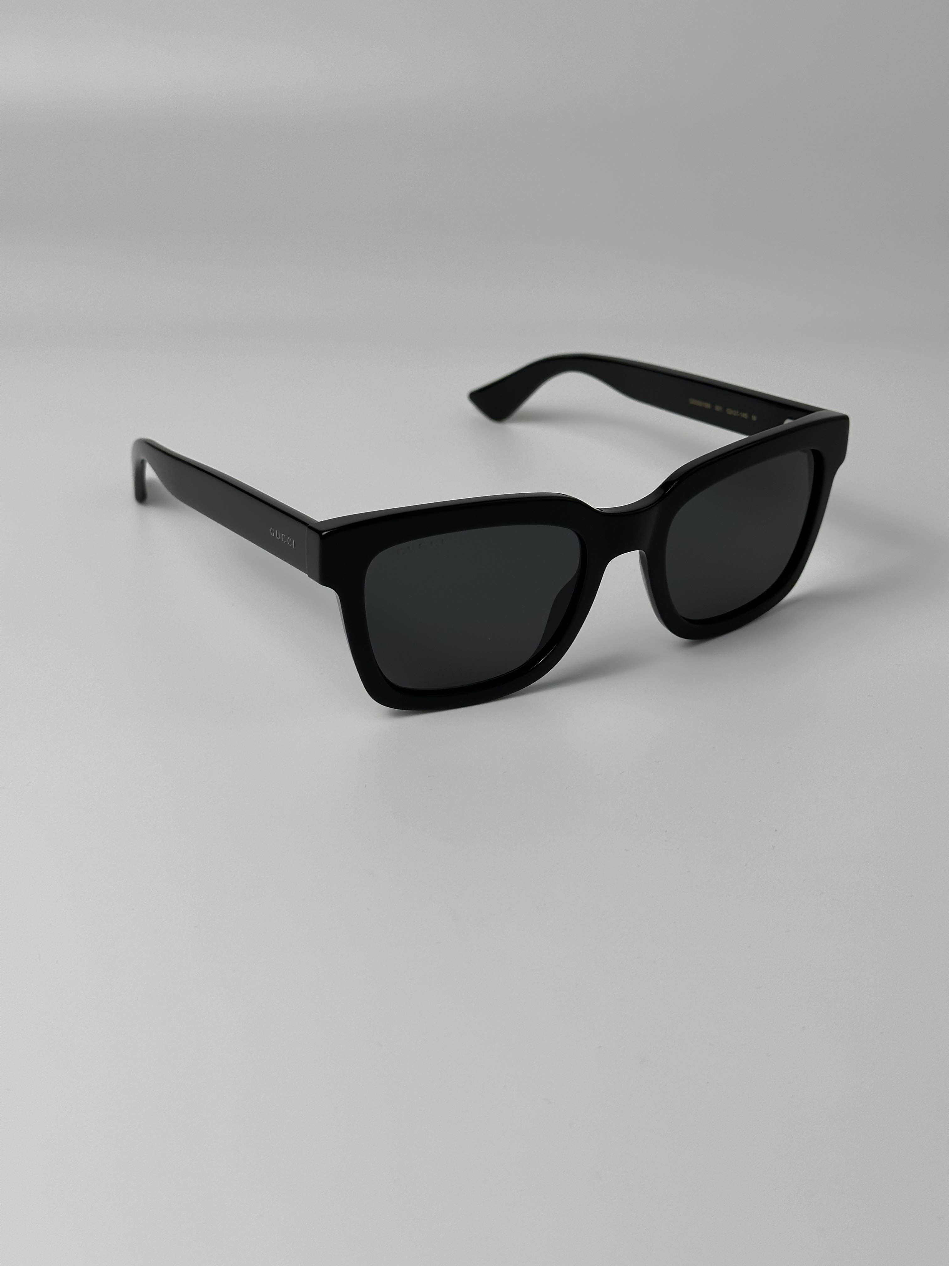 BRAND NEW GUCCI GG0001SN 001 Black/Black Smoke Men Sunglasses  - 2