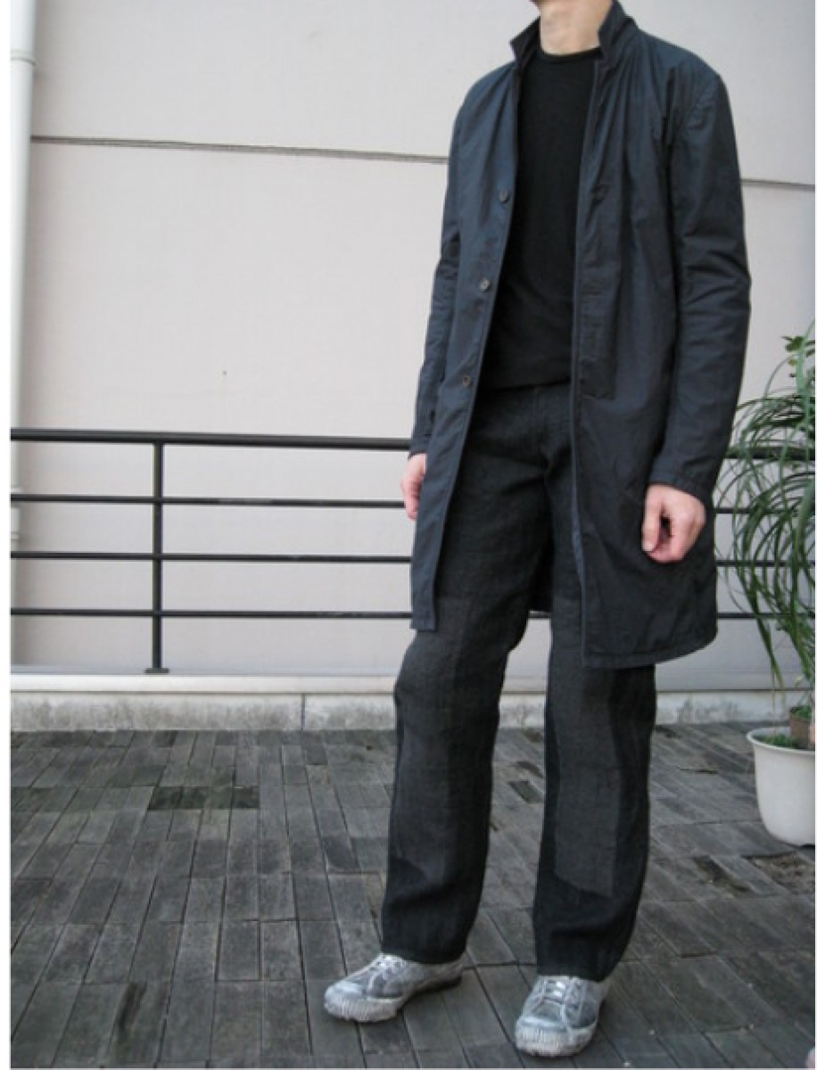 Volga Volga - Long anatomical coat.Like Paul Harnden or Rick Owens - 1