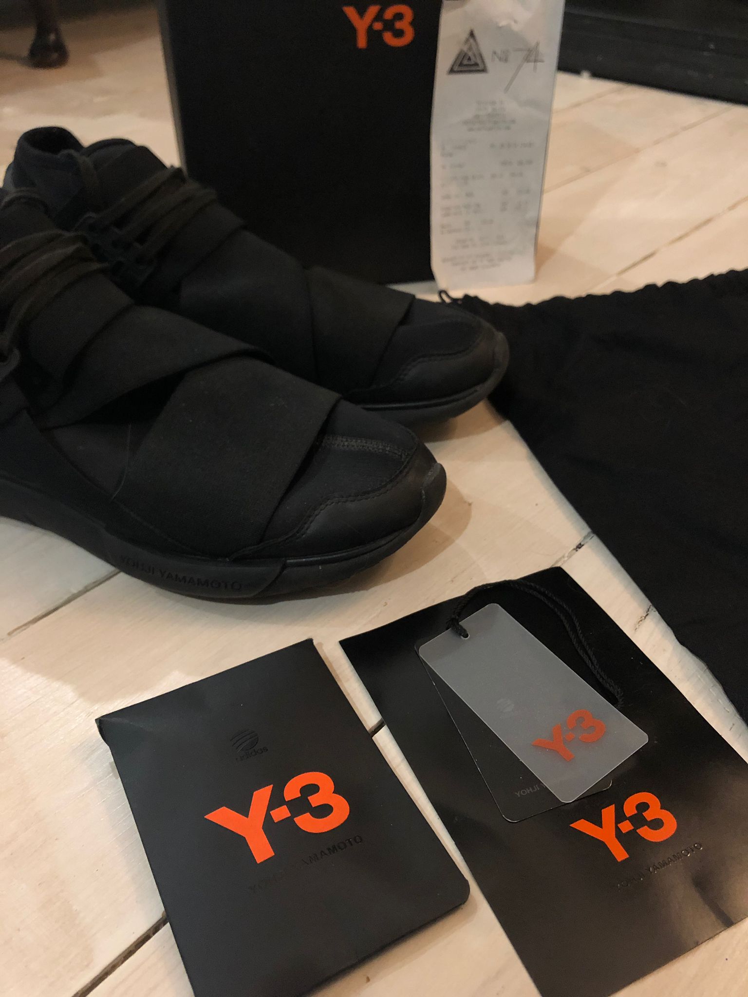 Y-3 Adidas x Yohji Yamamoto Qasa High - 3