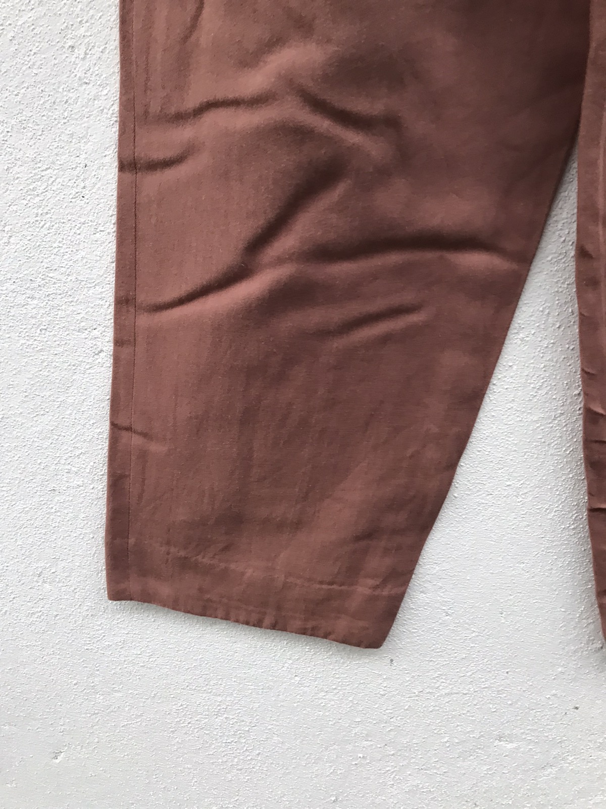 Nigel Curtiss Baggy Designer Wool Pants Made In Japan - 7