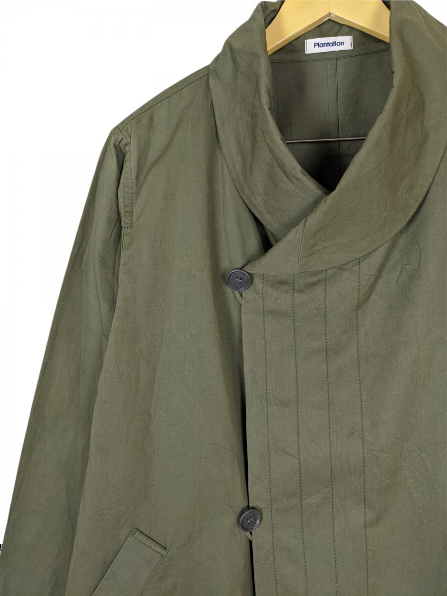 Archival Clothing - Plantation Wide Long Coat Light Jacket - 3