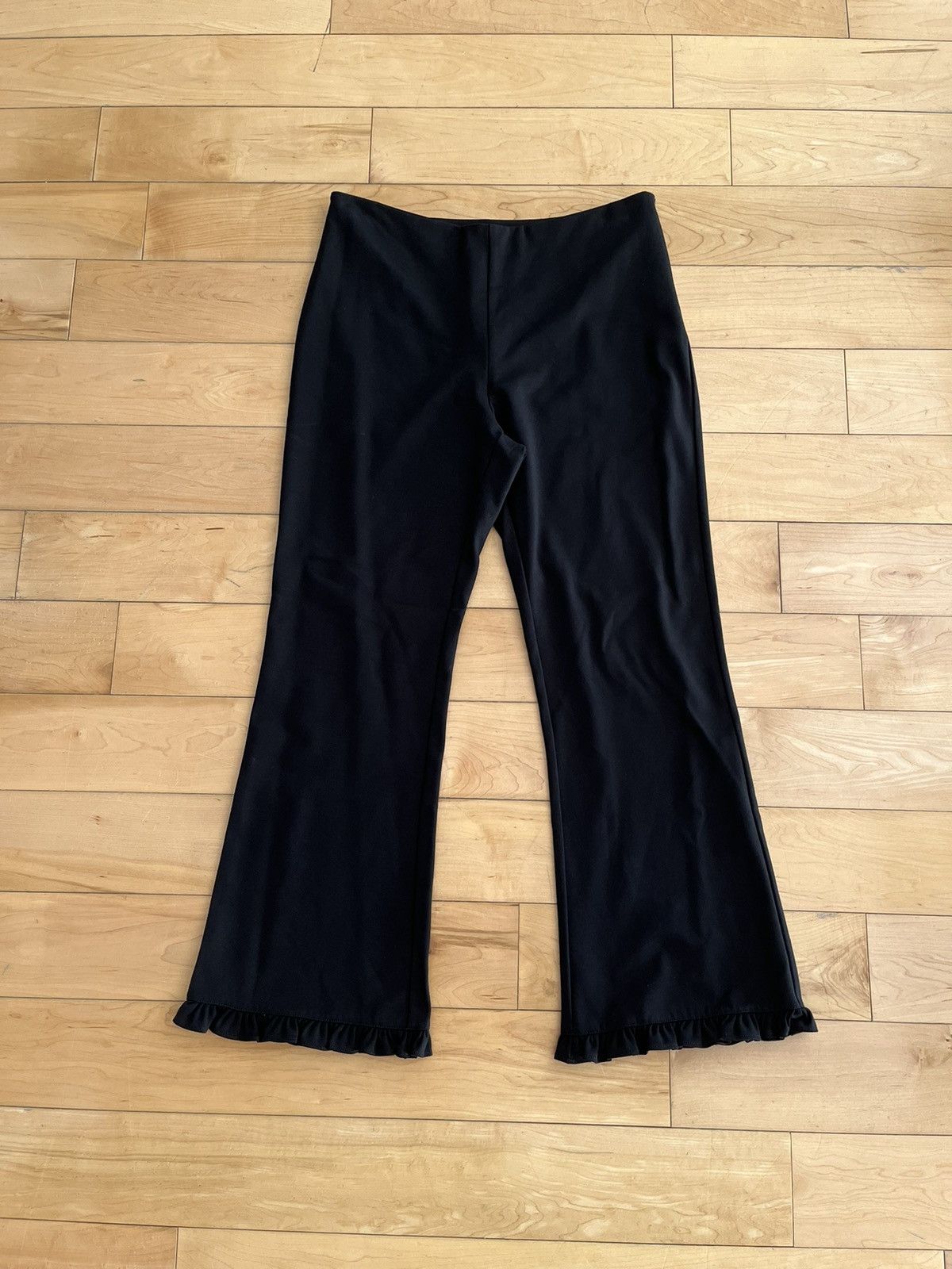 NWT - Miu Miu Jersey Frill Trousers - 1