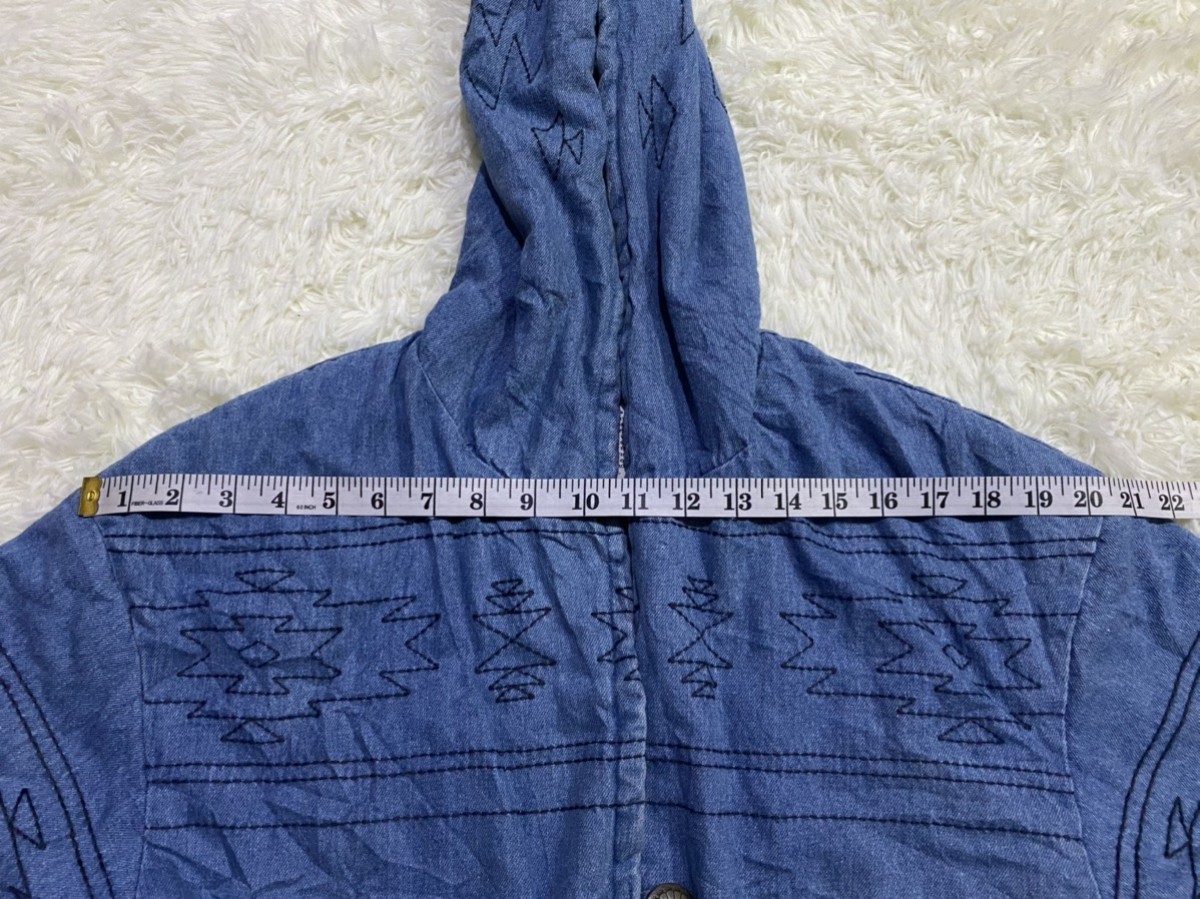 Rodeo - Rodeo Crowns Sashiko Stitching Patterns Fleece Lined Jacket - 15