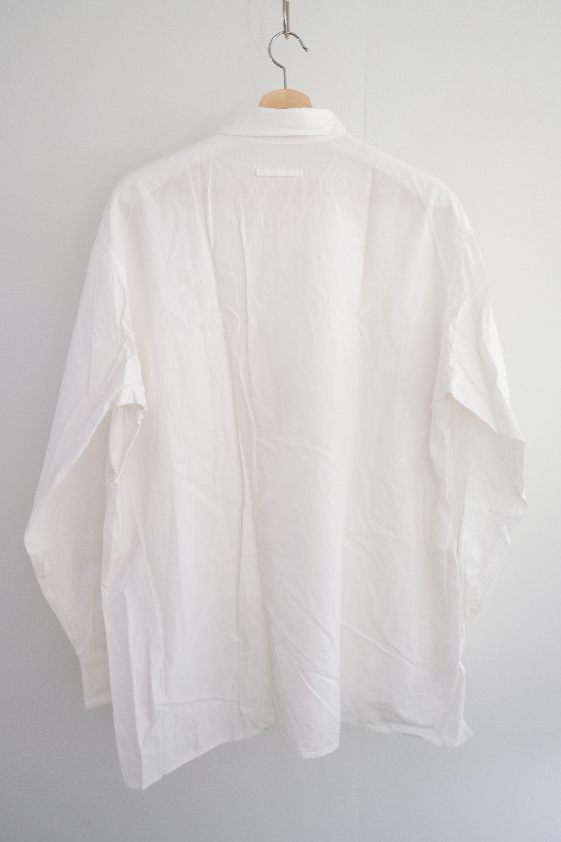 🎐 YFM [2000s] Utility Shirt with Drop Hem, White - 12