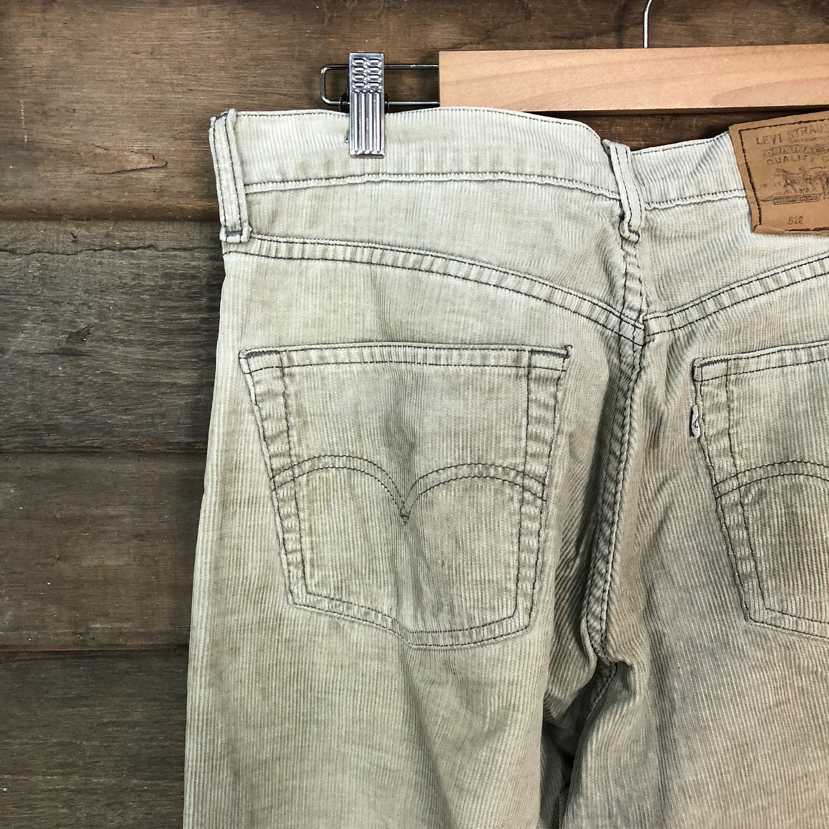 Vintage - Levis Grey Corduroy vintage Pants #4653 - 14