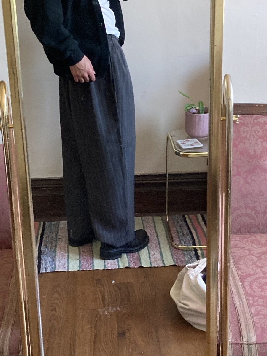CDGH 1995 Rayon striped pants - 5