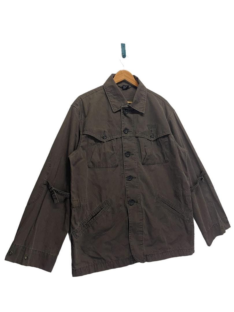 Vintage Y2K Diesel Mutipocket Military Style Jacket - 3