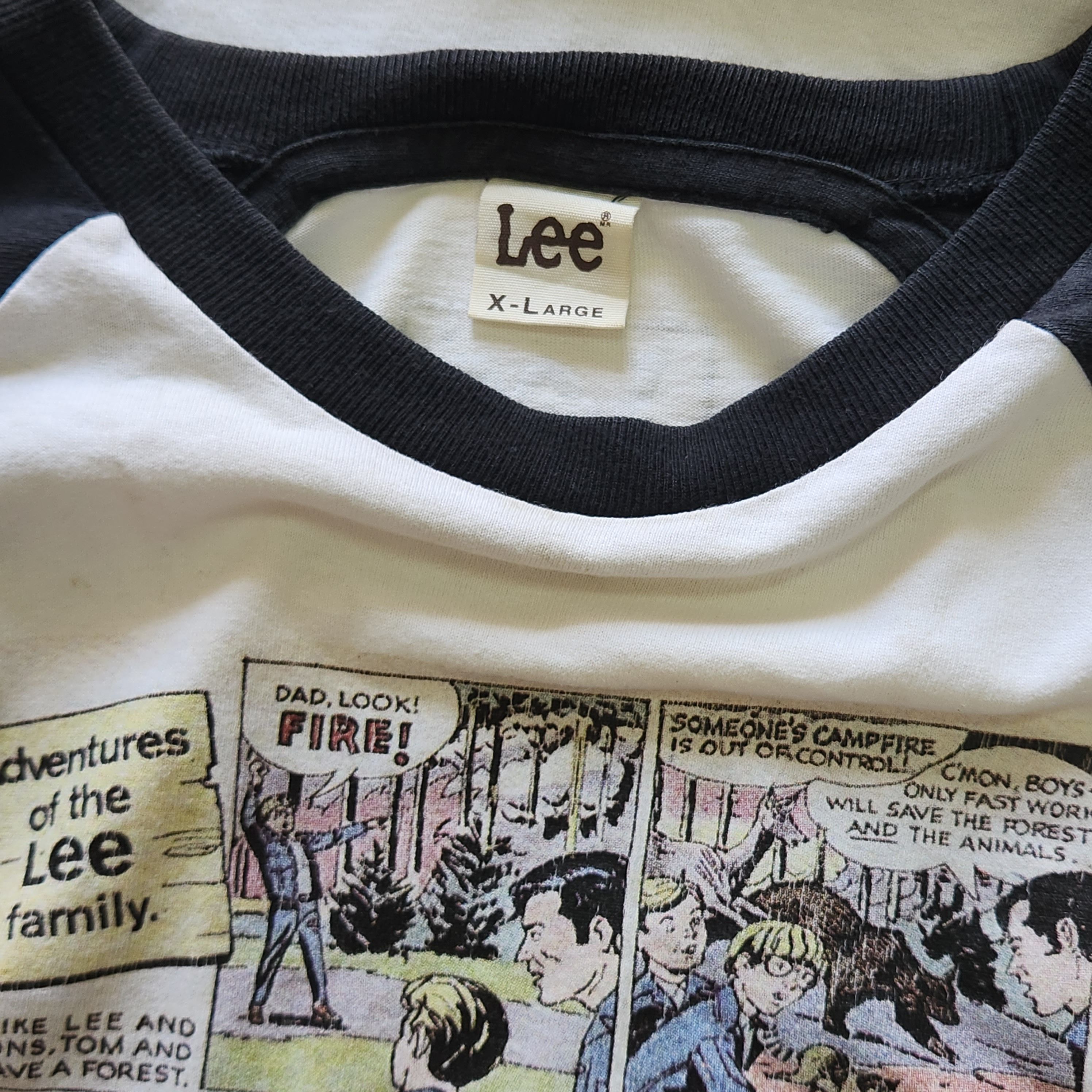 Vintage 1999 Lee Riders Japan Raglan TShirt - 14