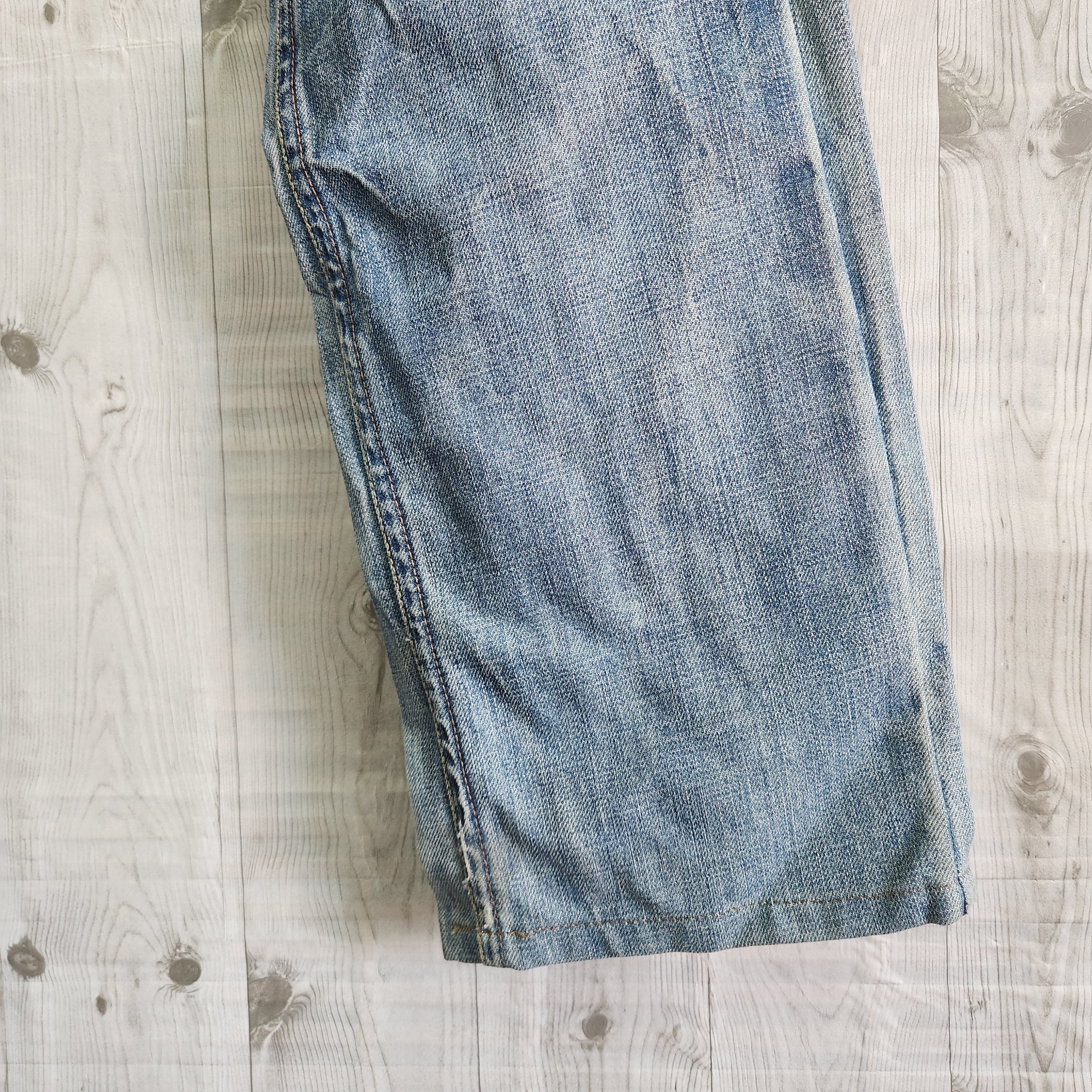 Italy Designer Casucci Distressed Denim Made In Italy - 14