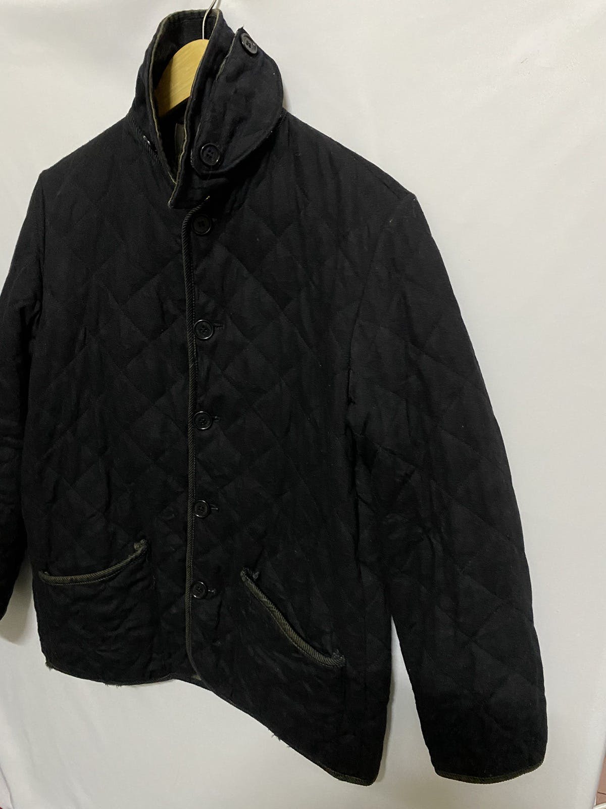 (A) BARBOUR BUTTON QUILT WOOL - 2