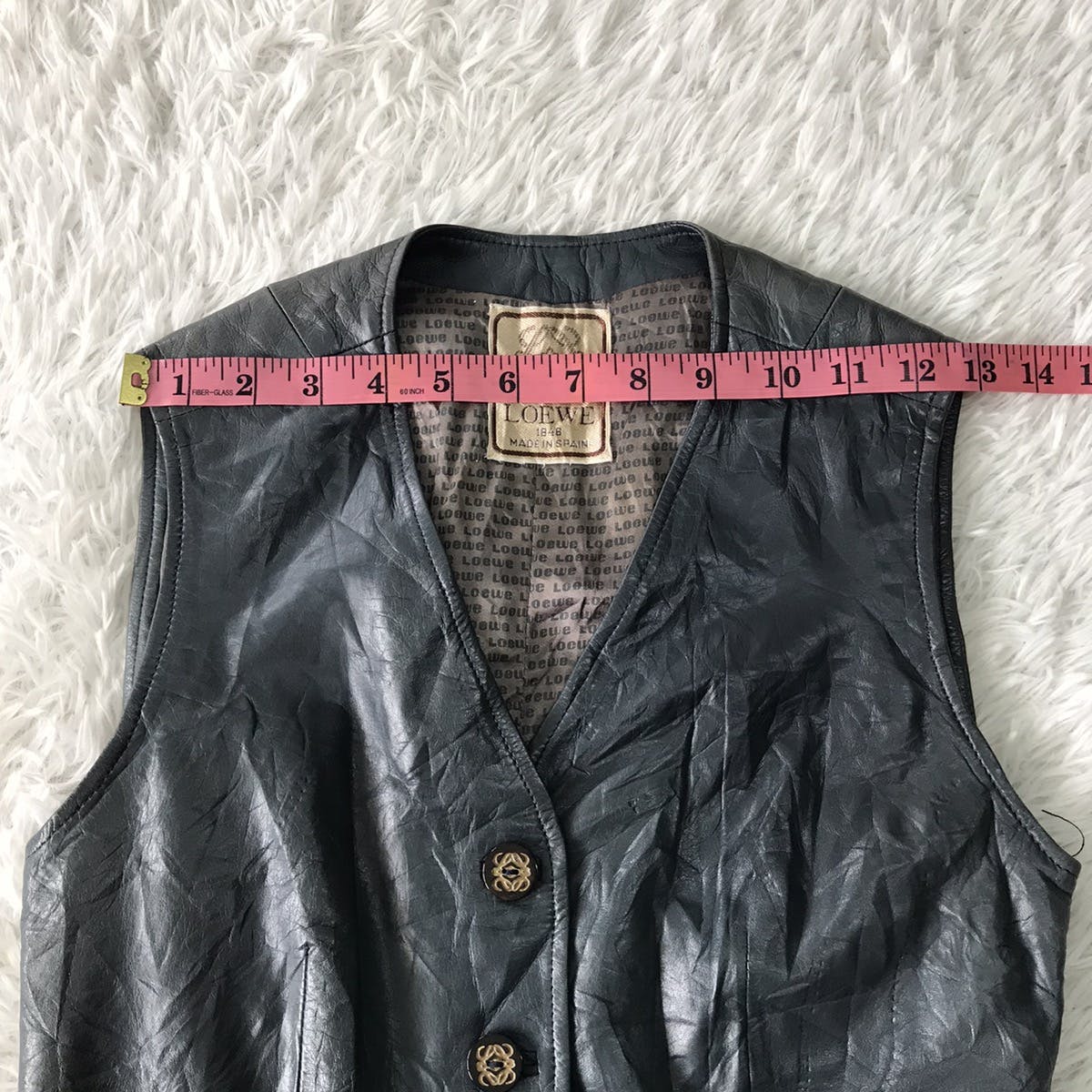 💥Loewe Leather Vest - 18