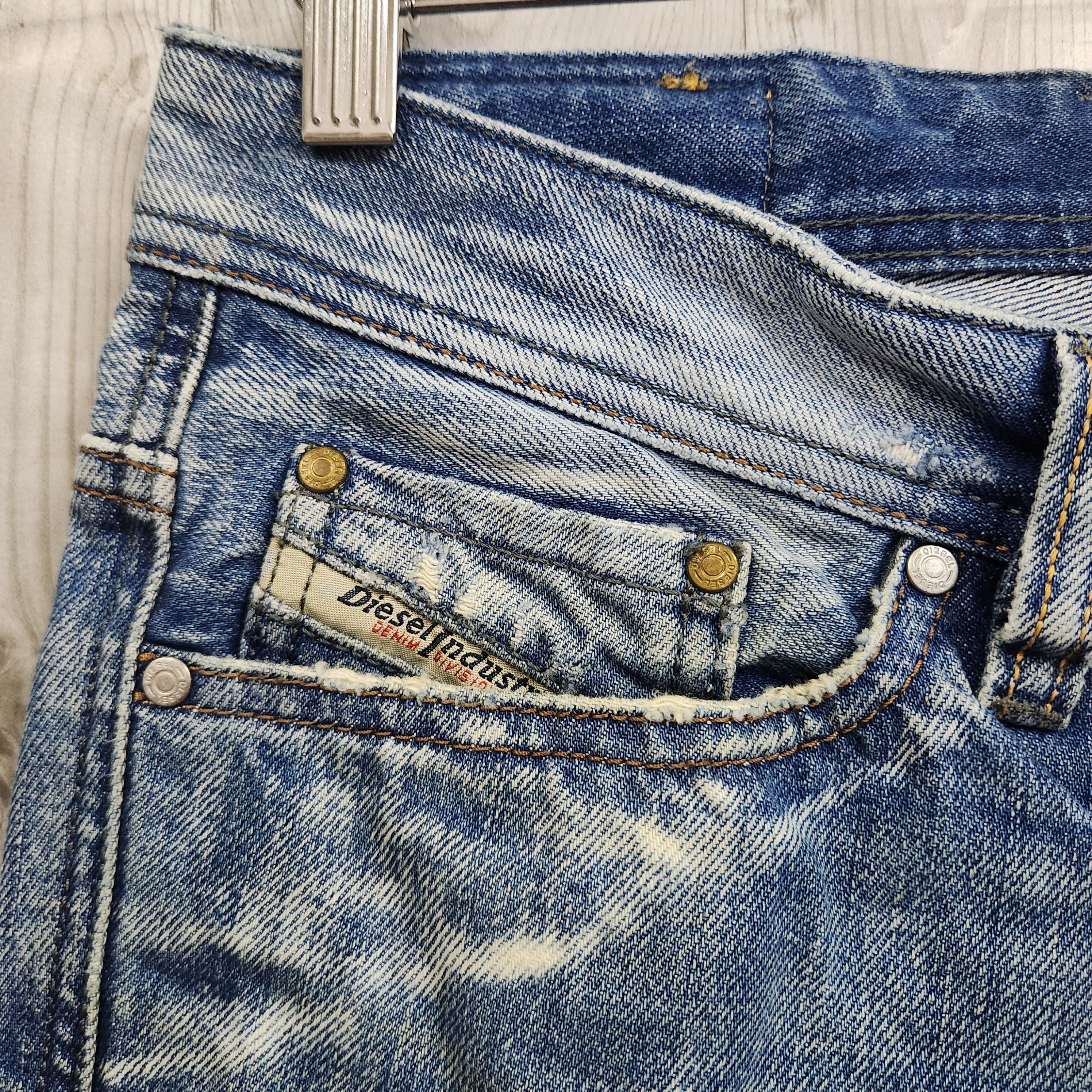 Distressed Denim Diesel Viker Jeans Made In Italy - 13