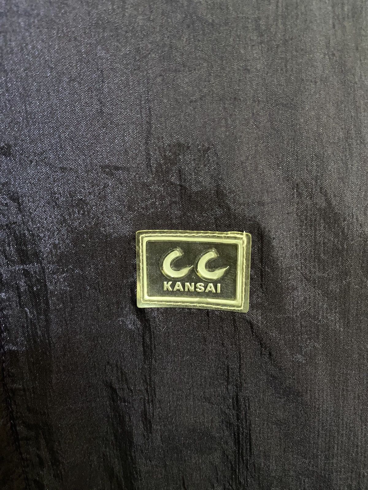 Vintage KANSAI CC Big Logo Long Jacket Sherpa - 4