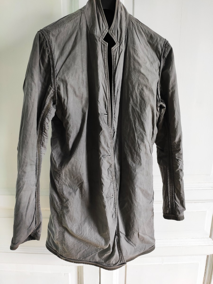 Volga Volga - Long anatomical coat.Like Paul Harnden or Rick Owens - 4