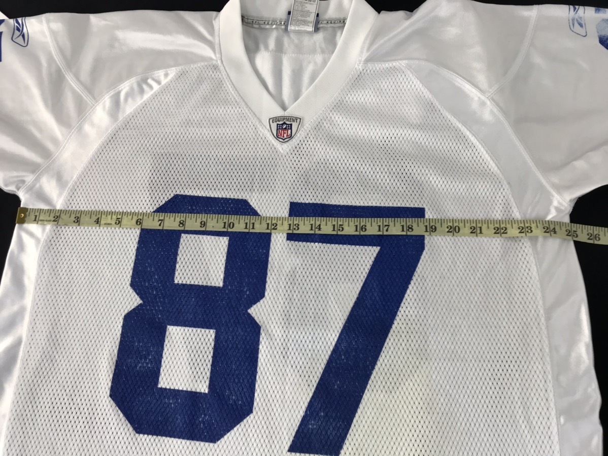 Vintage - Reebok NFL Player Reggie Wayne 87 Indianapolis Colts Jerseys - 9