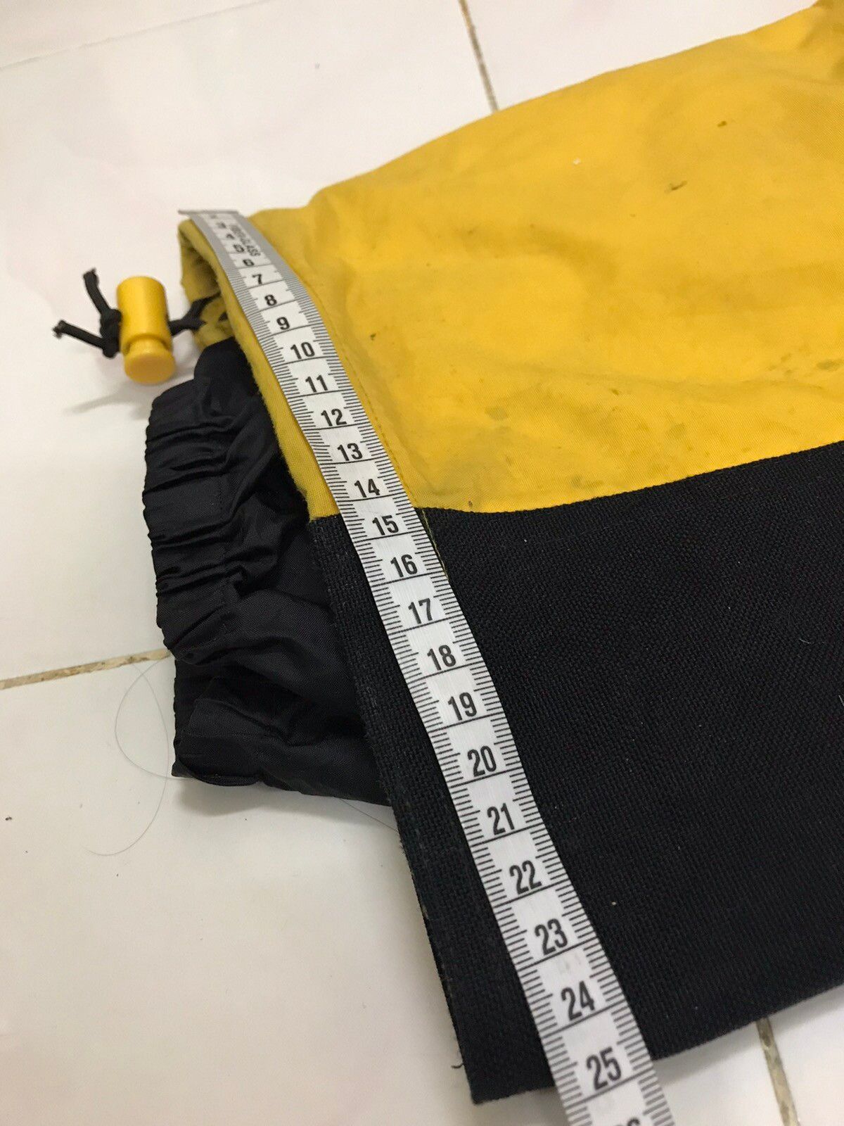 THE NORTH FACE” GORE-TEX SKI PANTS BIBS OVERALLS IN YELLOW - 14