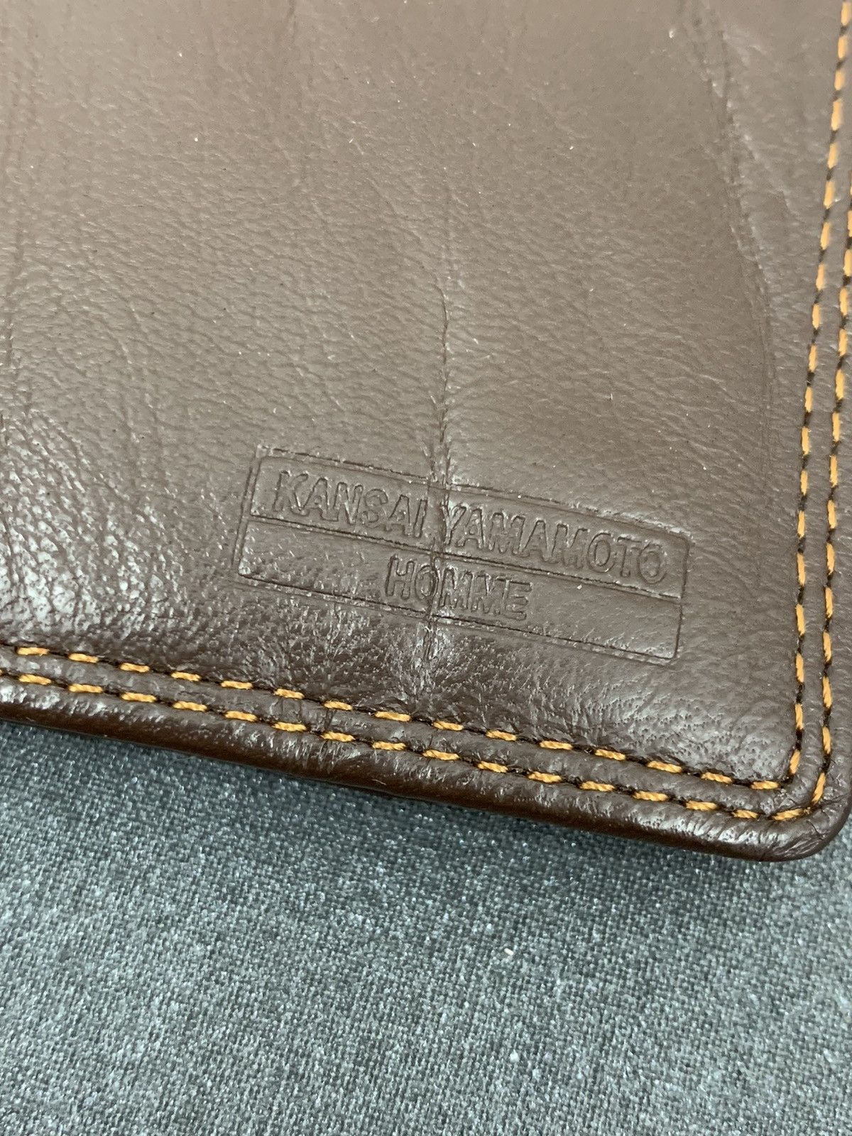 JapaneseBrand Kansai Yamamoto Leather Wallet - 3