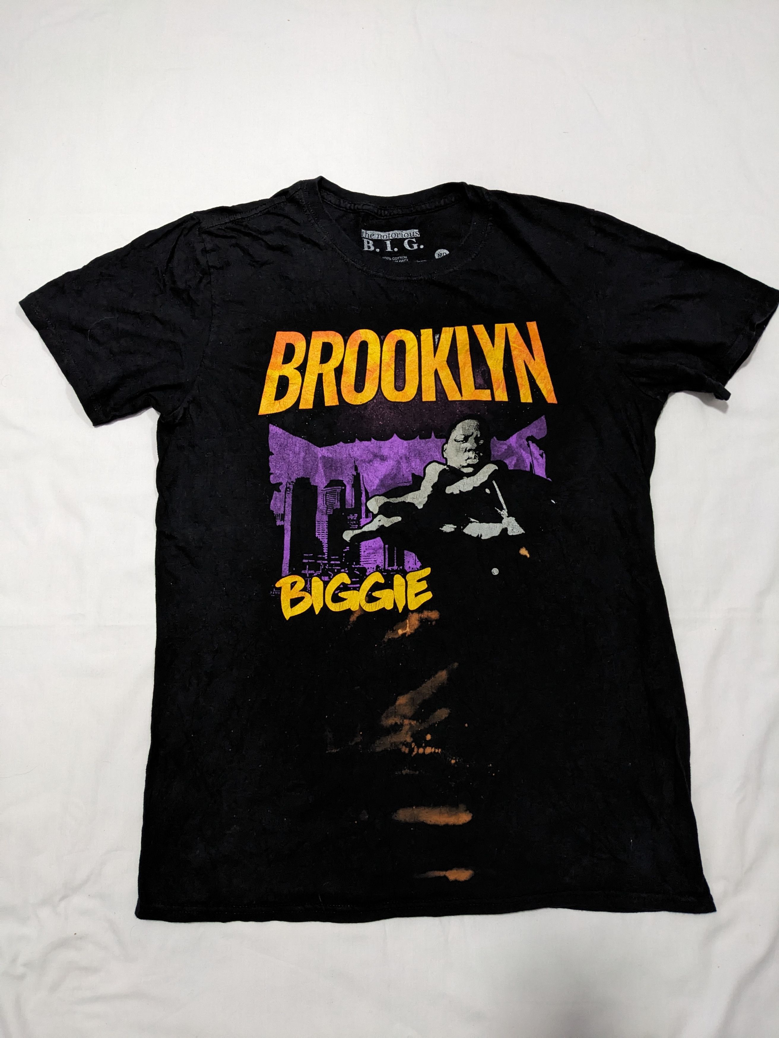 The Notorious Big Biggie Brooklyn Rap Tee Streetwear Hype - 1