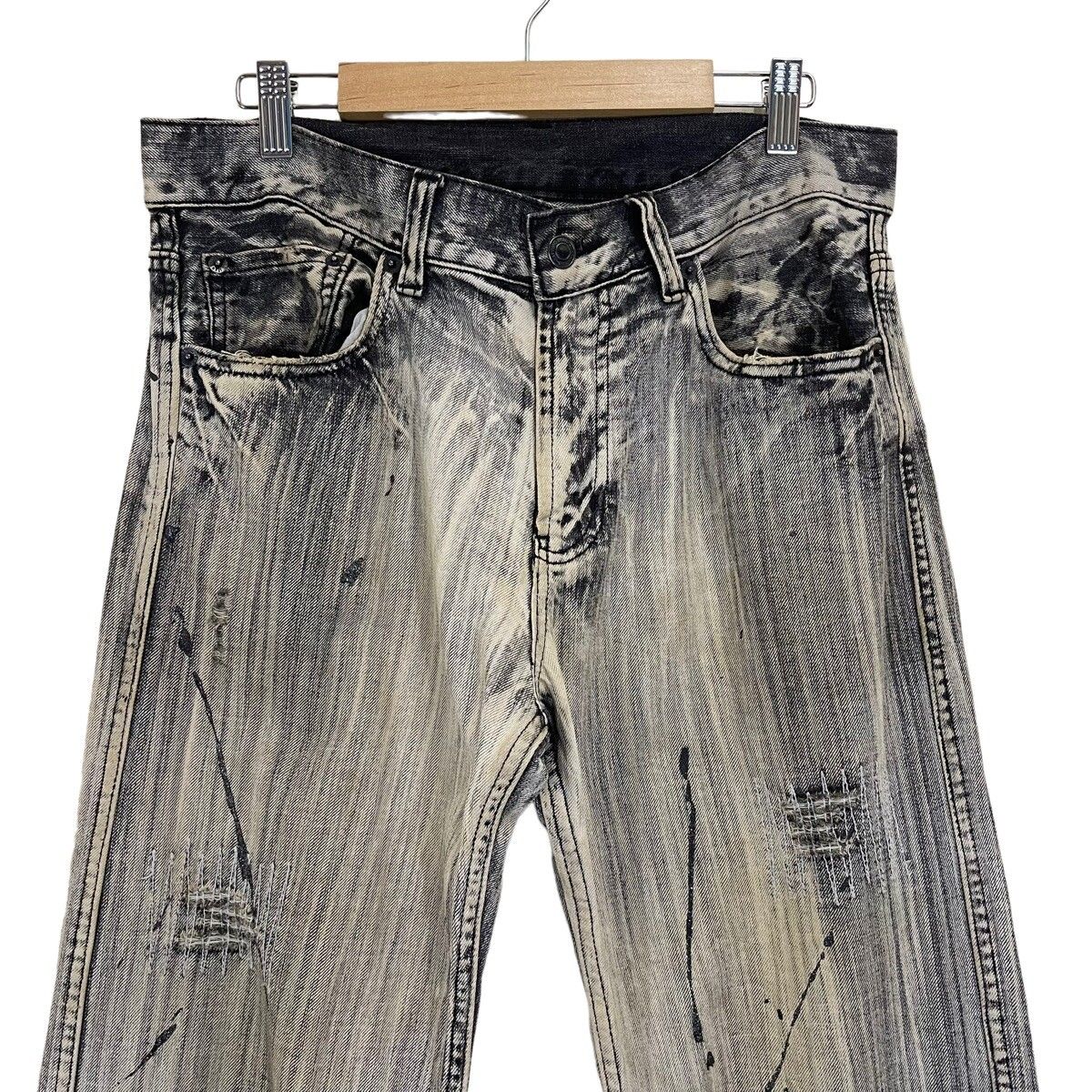 Japanase Unbrand Denim Flare Jeans 30 - 2